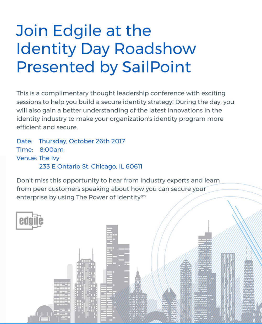 Email Promoting Event