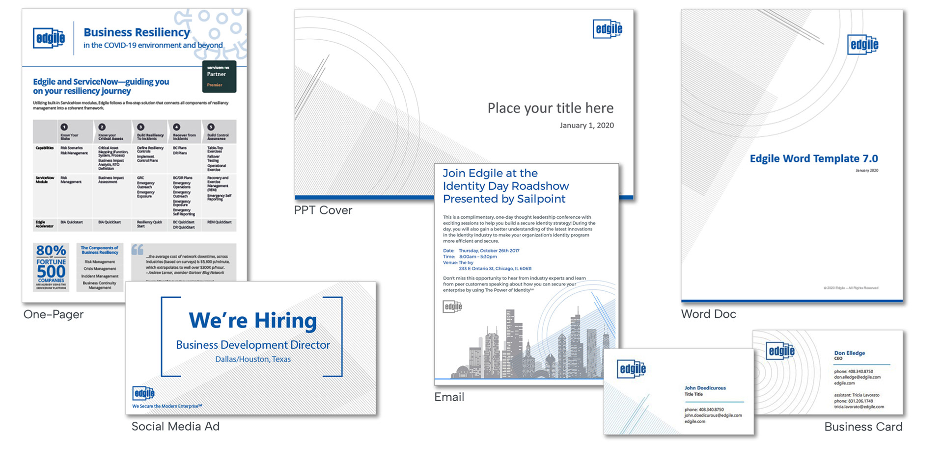 New Branding Exploration for Edgile