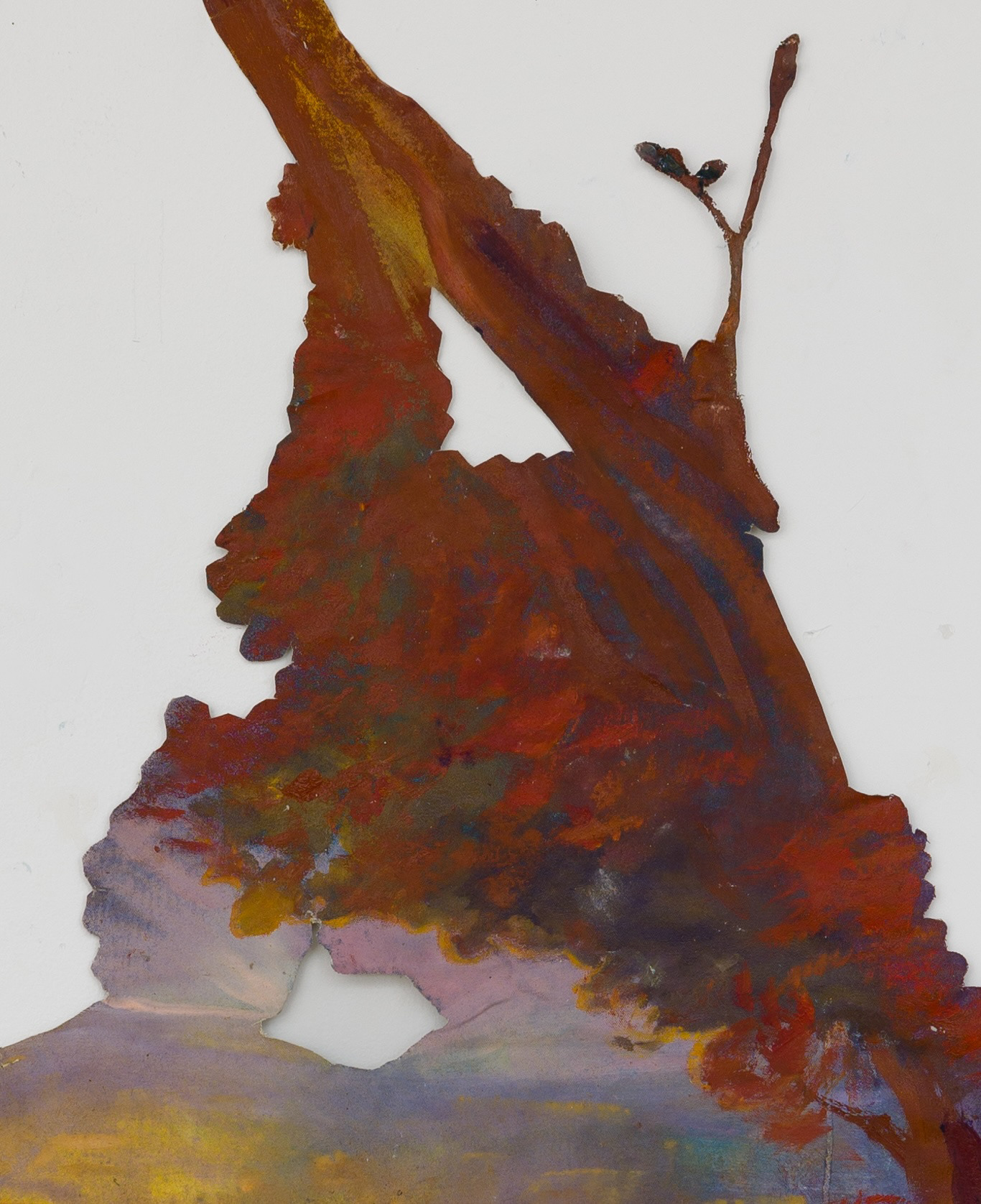 Growing Together | oil, oil stick, canvas | approximately 54 by 95 by .25 inches | 2024