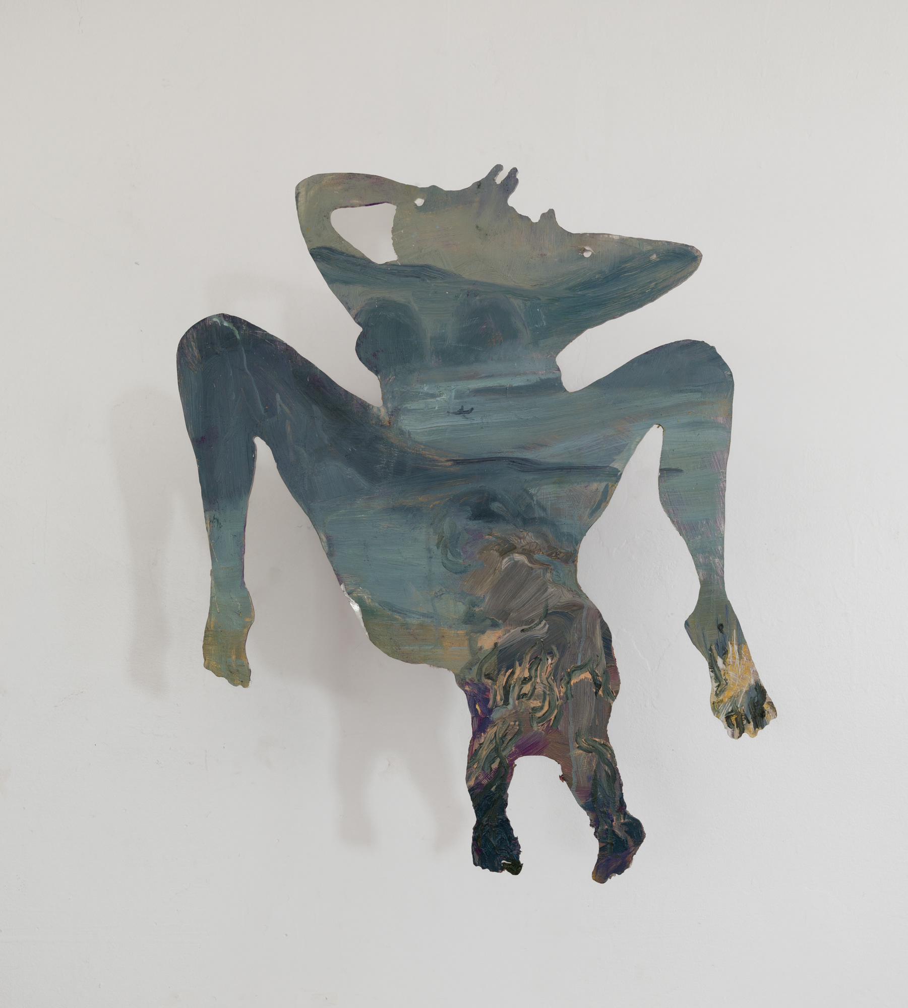 Procreation | oil on plexiglass | approximately 32 by 34 by .25 inches | 2023