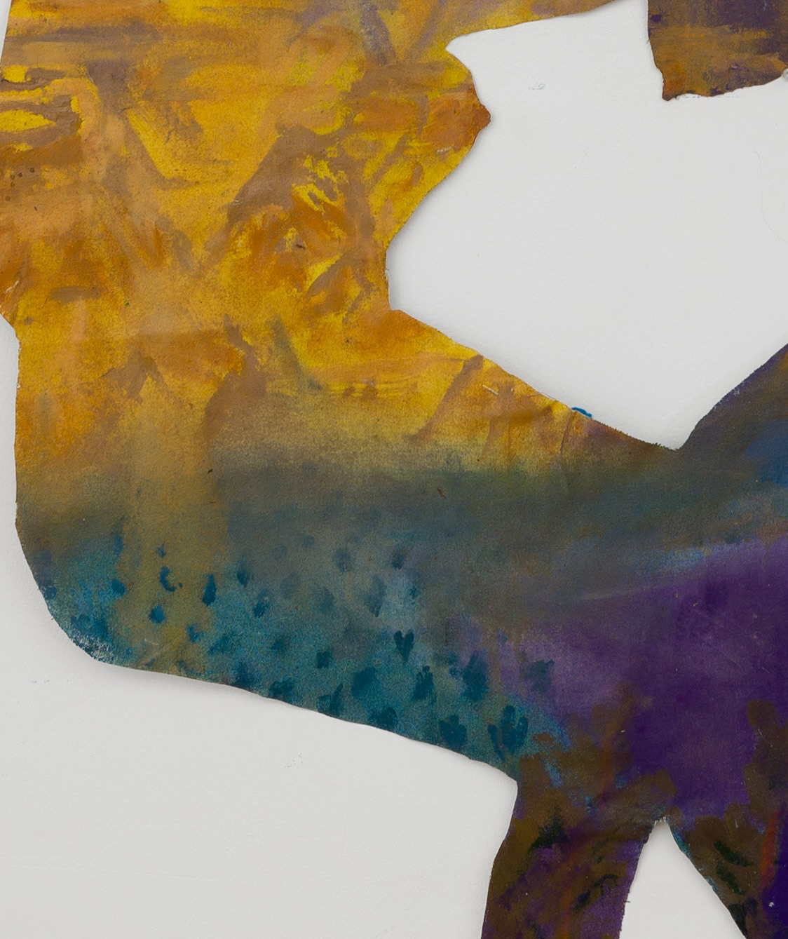 Growing Together | oil, oil stick, canvas | approximately 54 by 95 by .25 inches | 2024