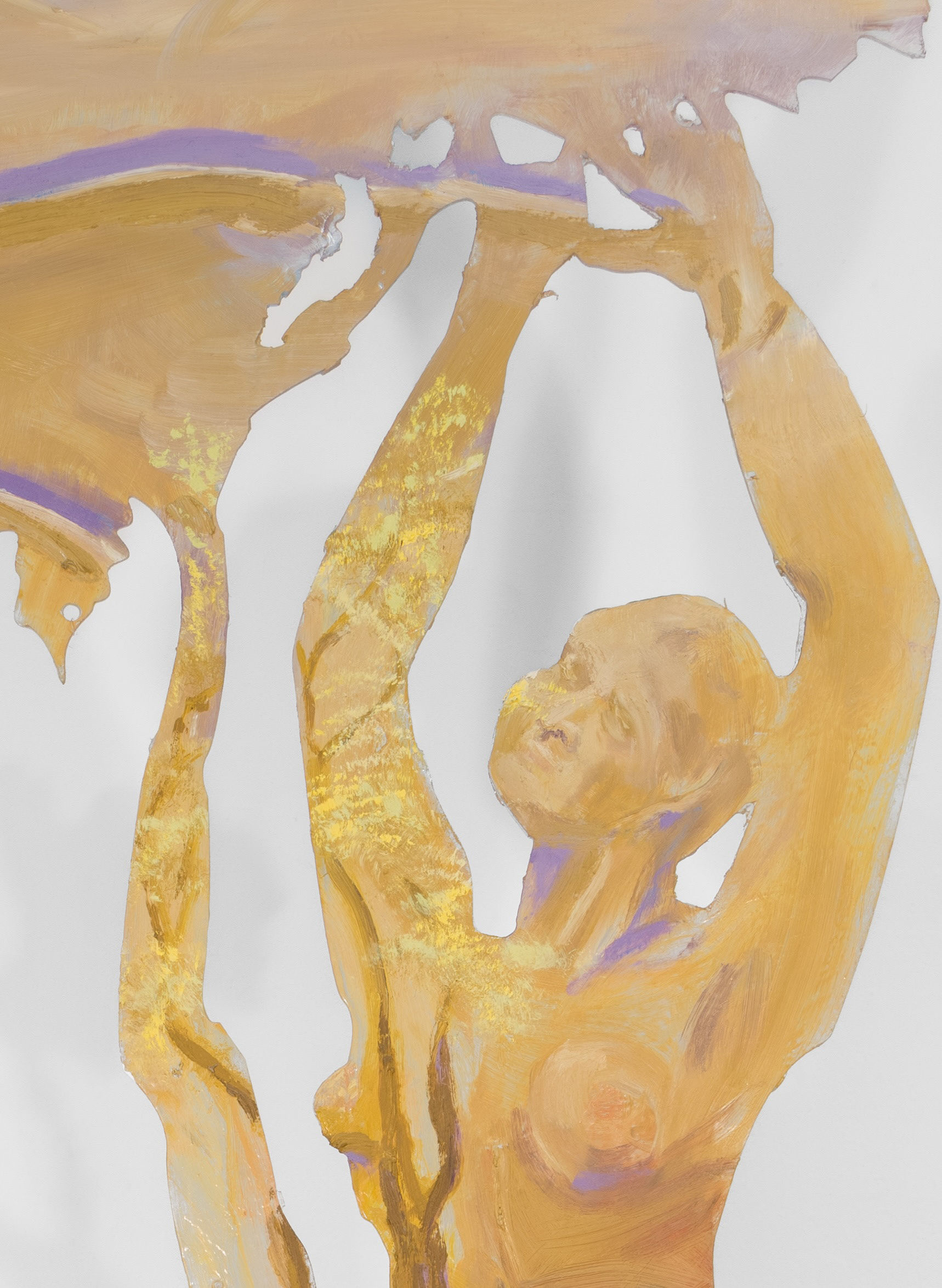 With/In/Out  | oil on plexiglass | approximately 38 by 60 by .25 inches | 2025