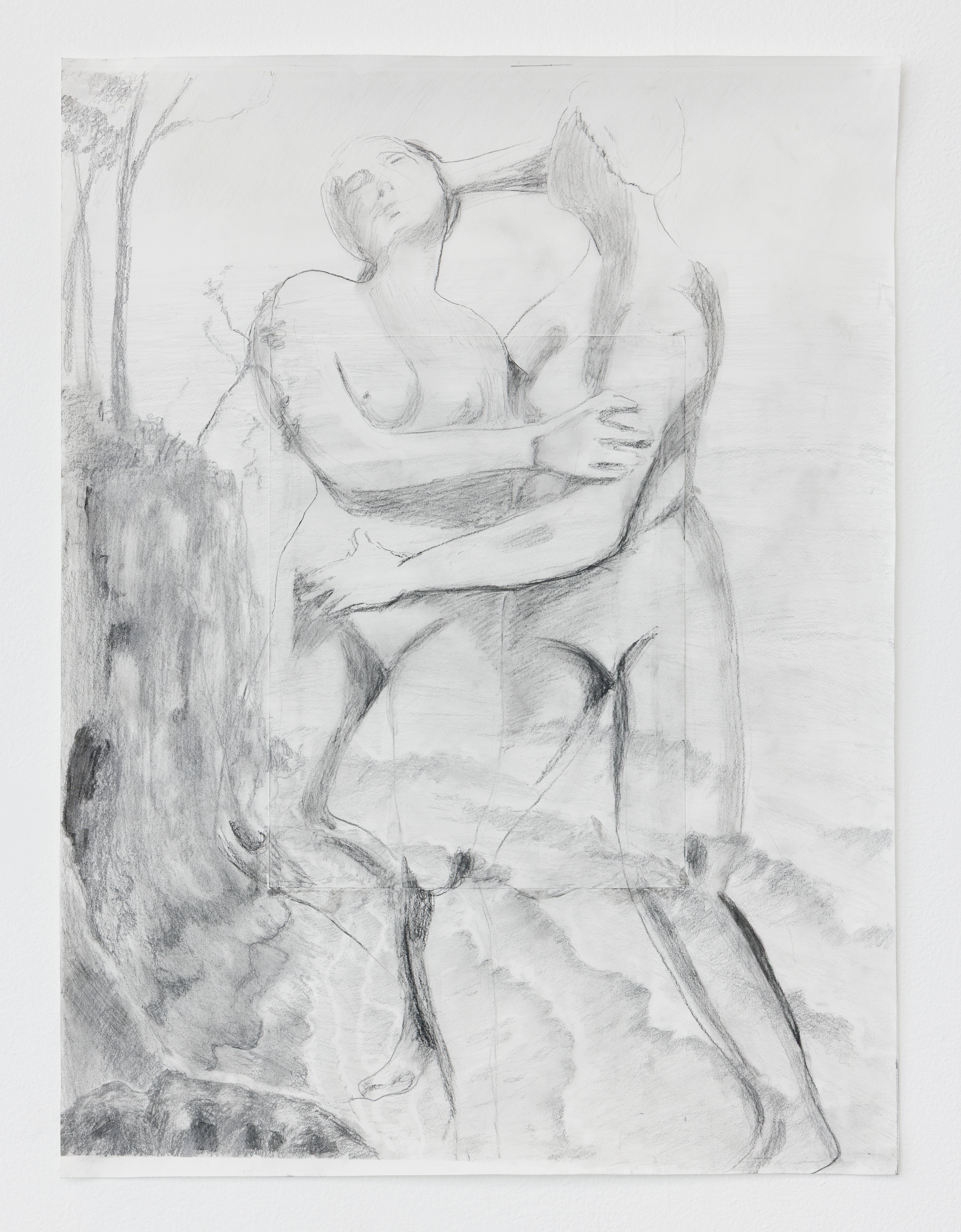 ConFlix | charcoal and graphite on paper | 24 x 18 inches | 2025