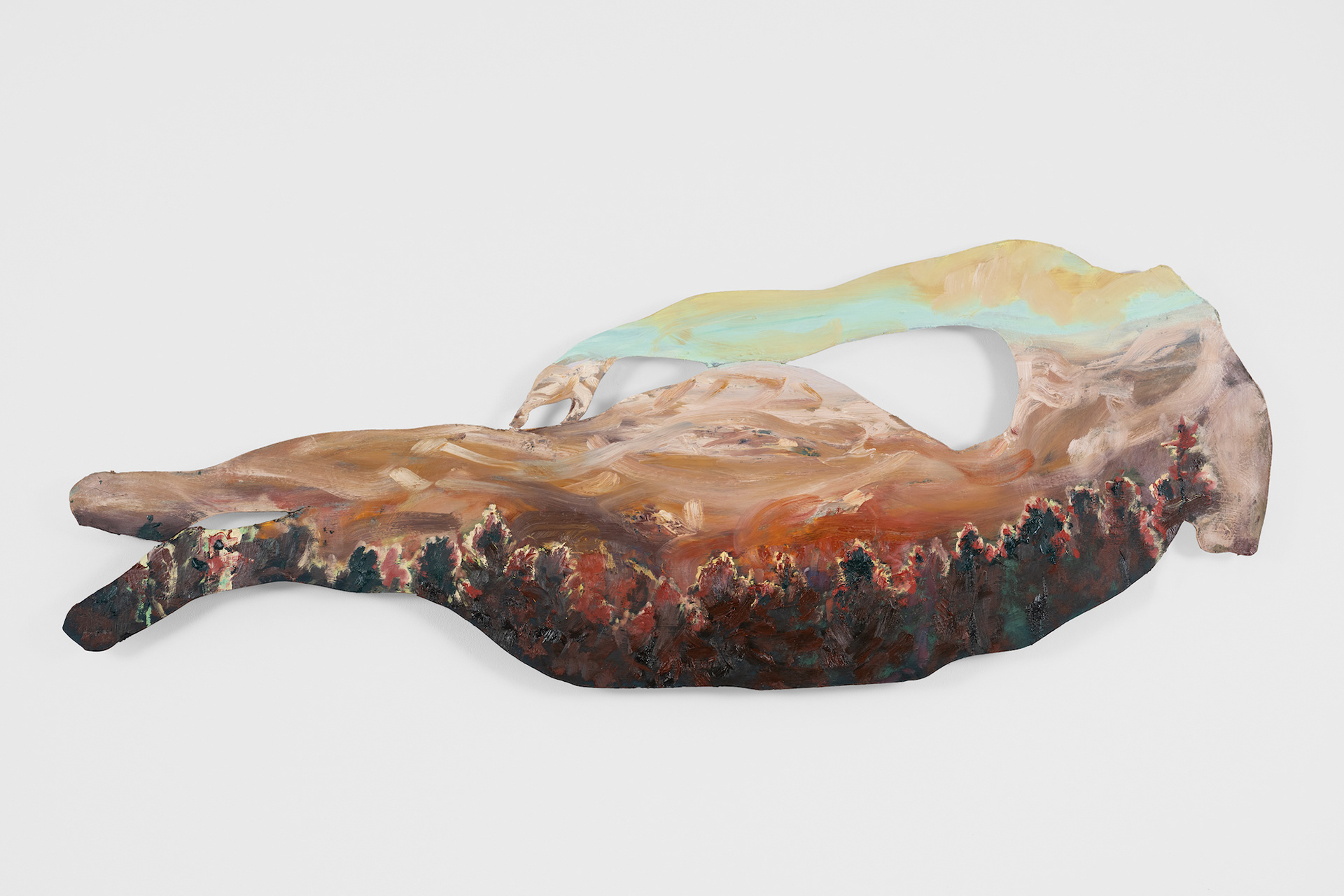 Bodily Landscapes | oil on panel | various sizes | 2023