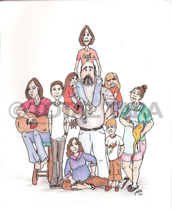 Family Portrait - "Mills"