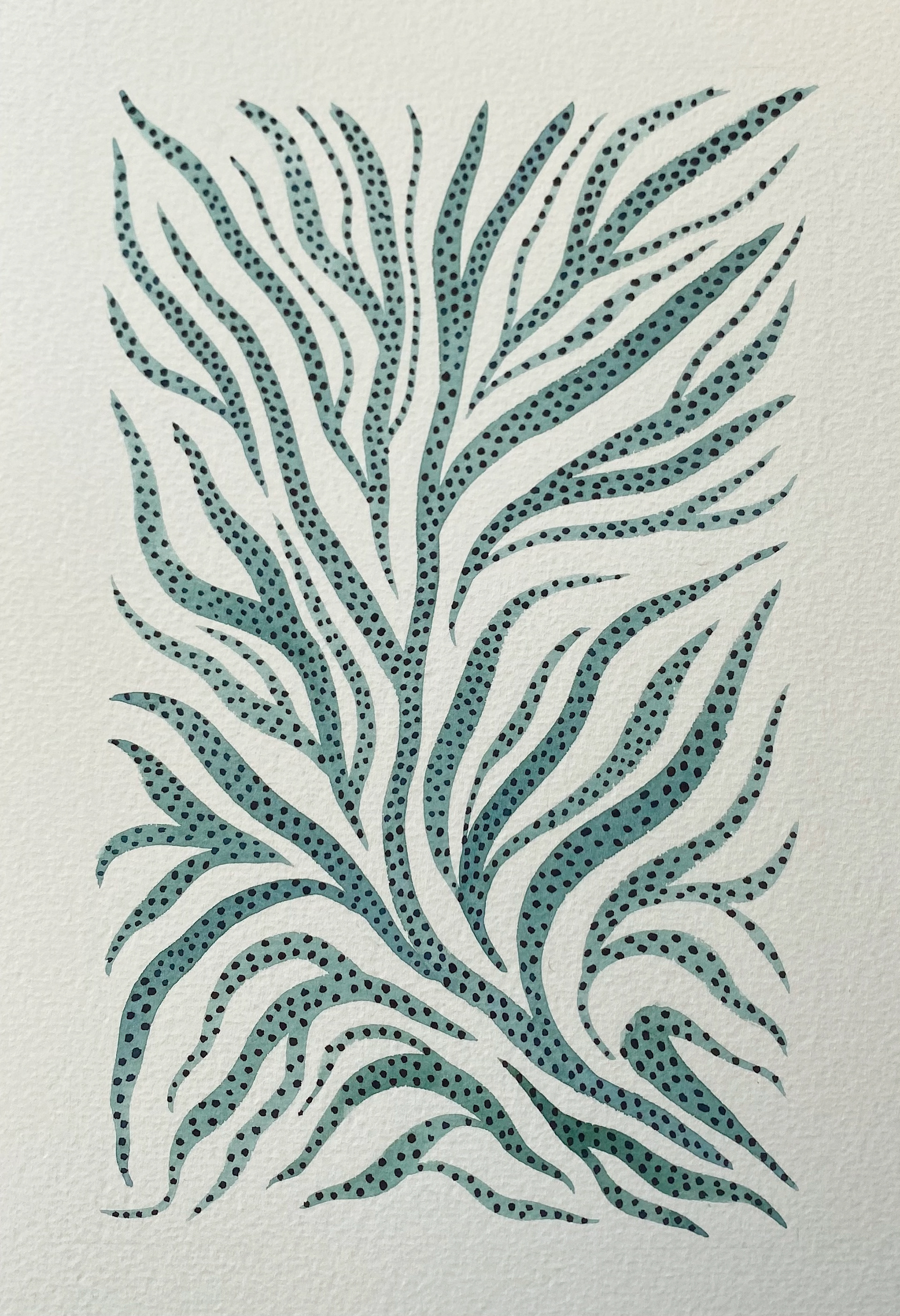 Watercolor on cardboard, 26 x 18 cm, 2023