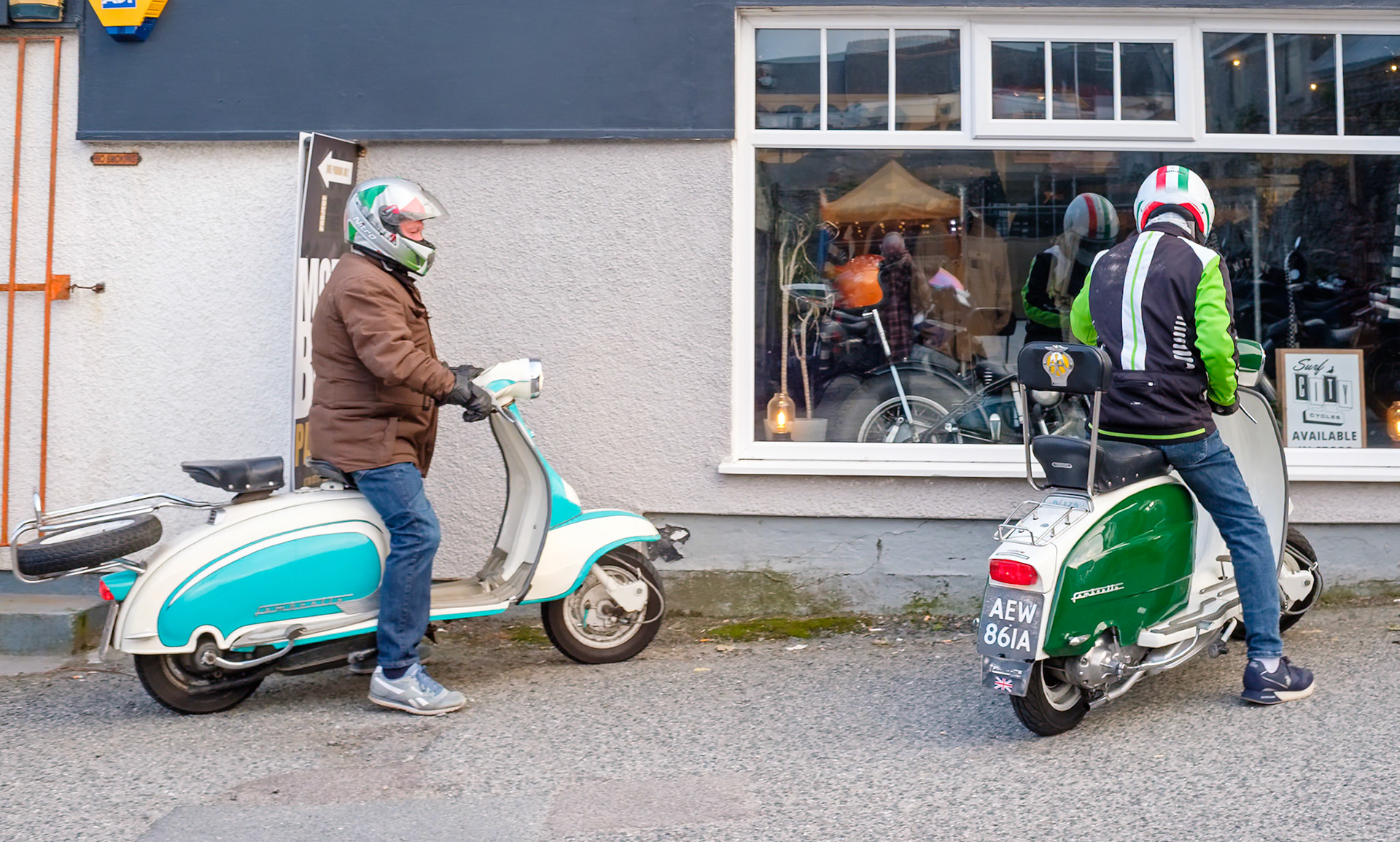 Lambrettas Leaving