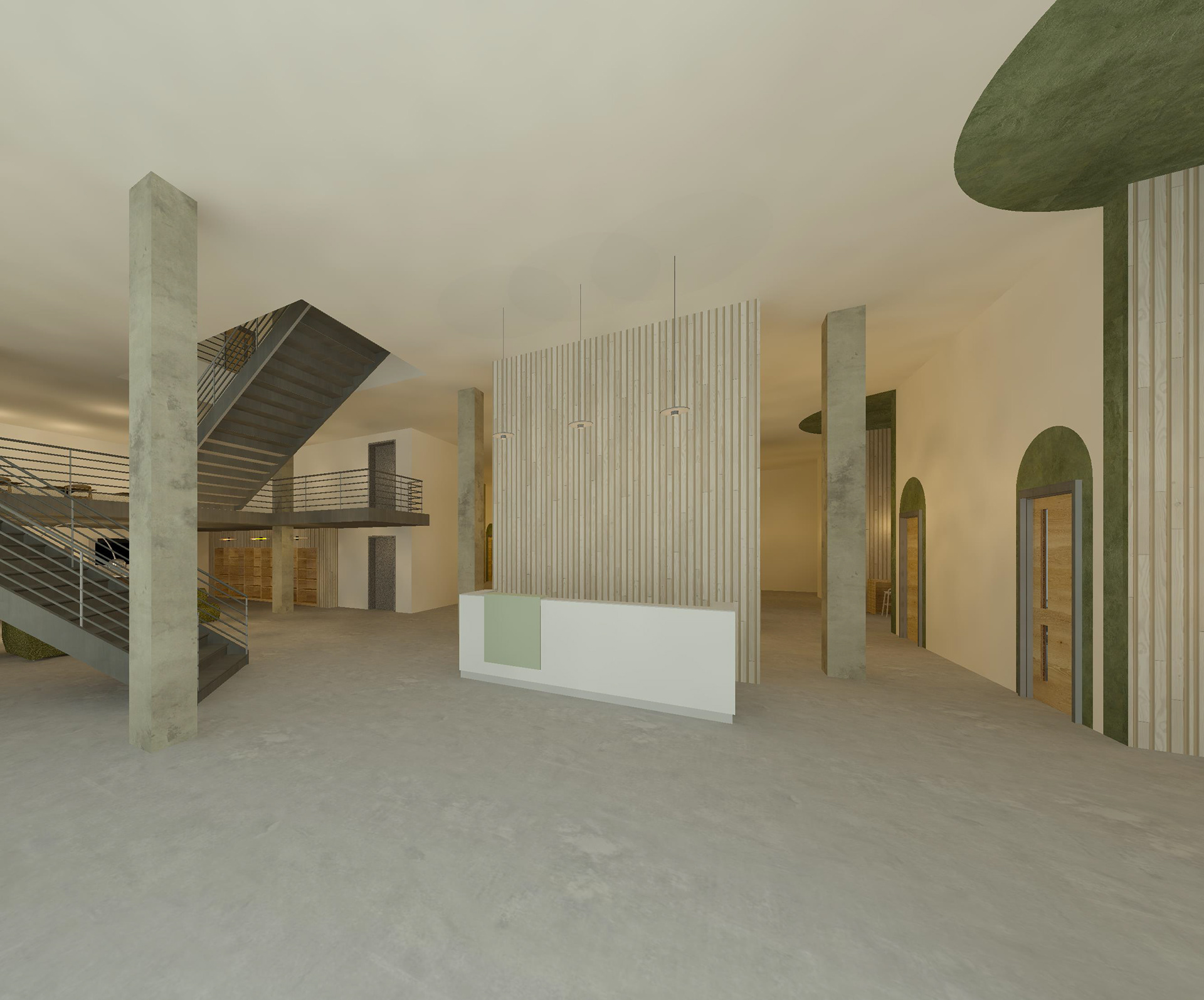 First look in- The Receptionist's Desk