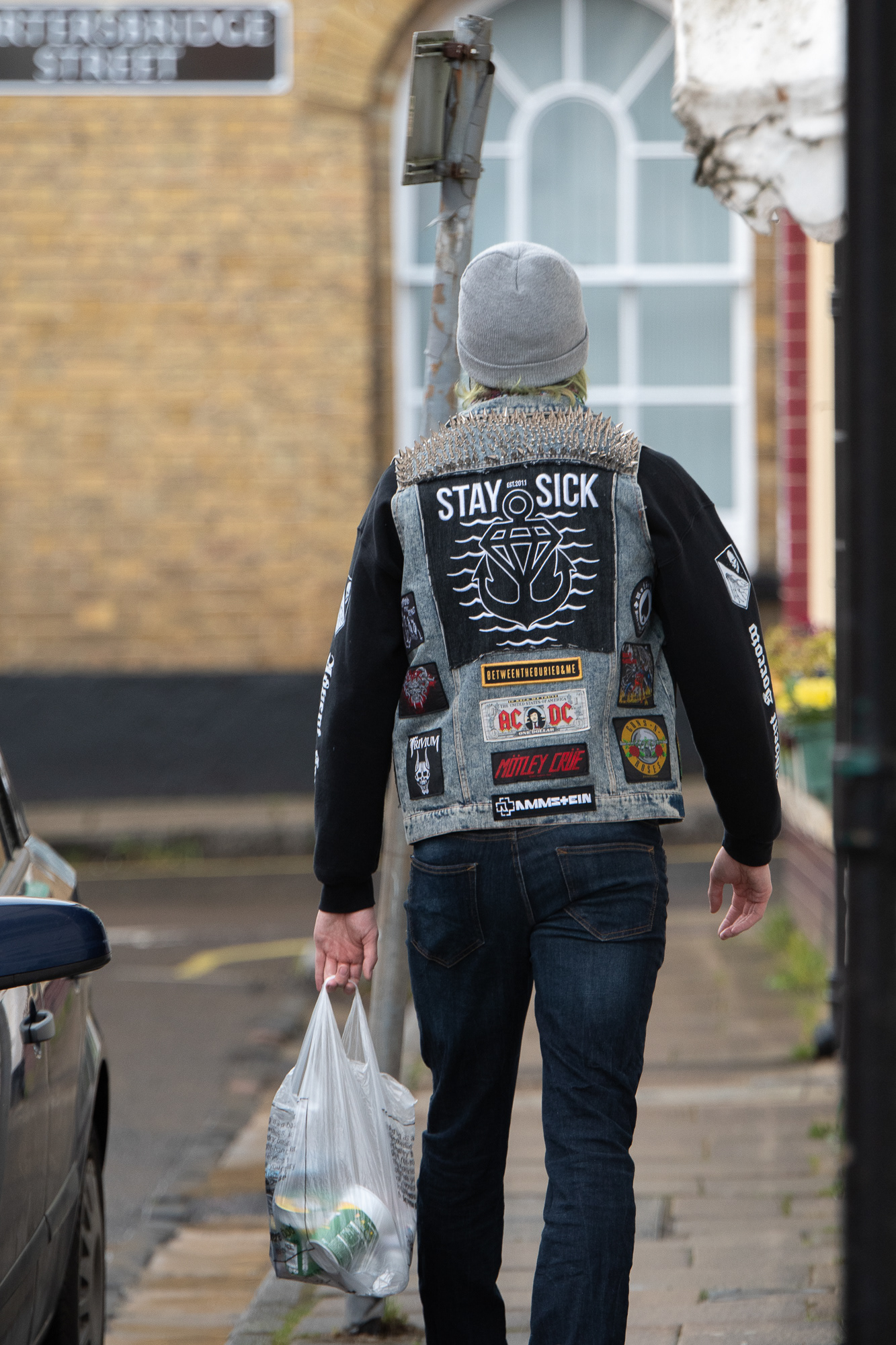 70/365 The coolest guy in Romsey, out to collect supplies.