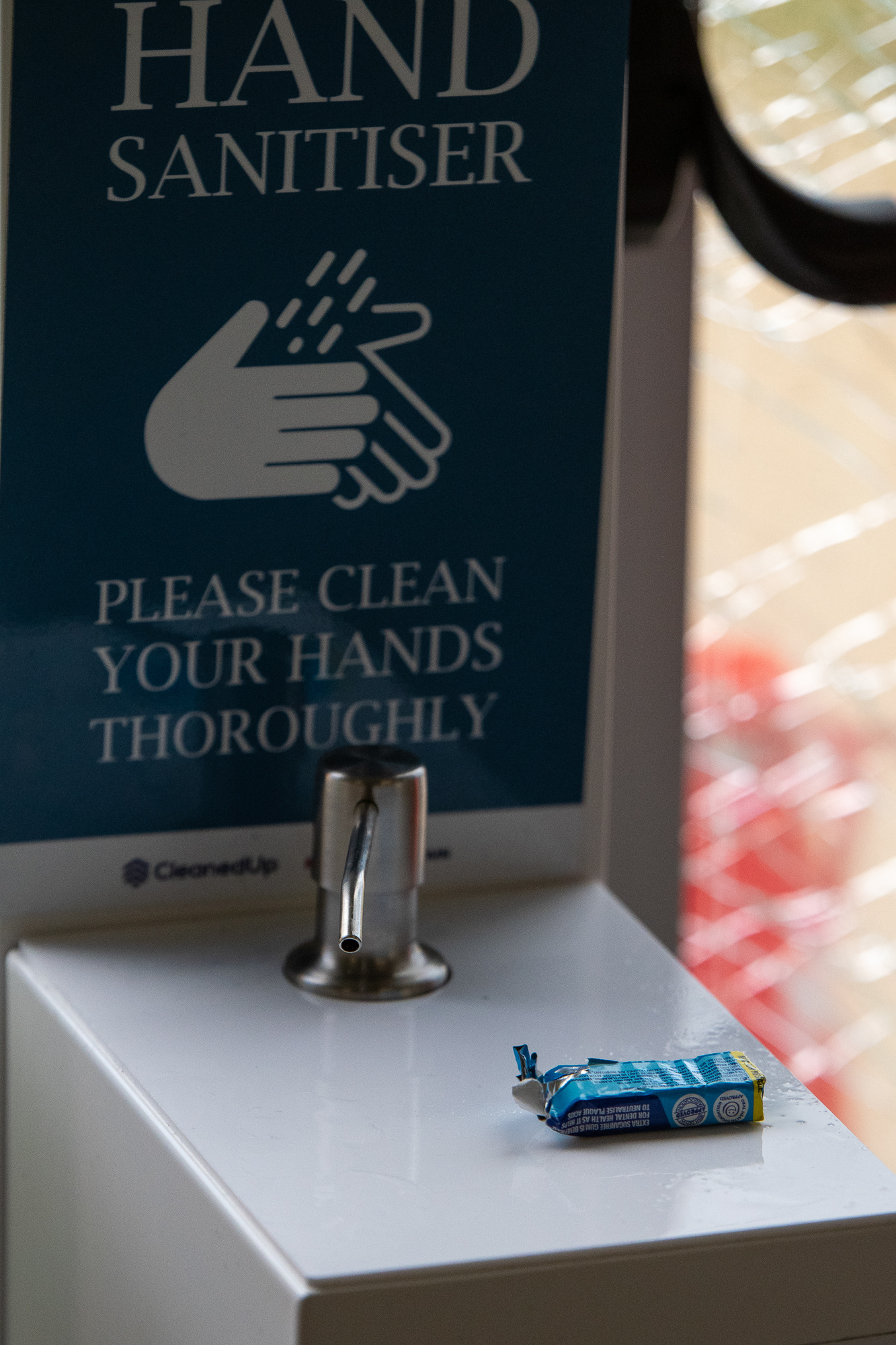 72/365 Sanitation and breath freshening station! #covidSecure