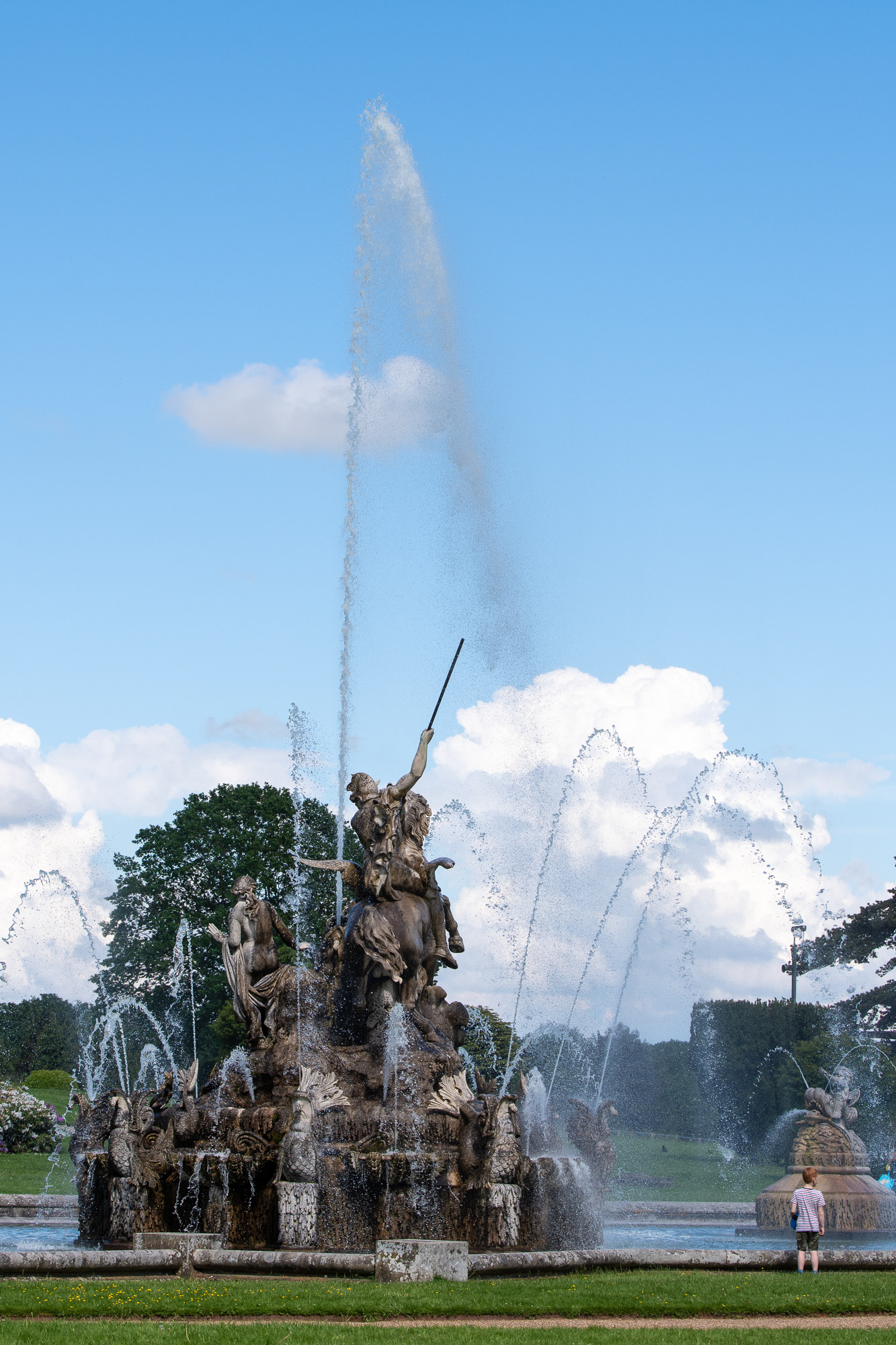 157/365 The rather ridiculous fountain at Witley Court.
