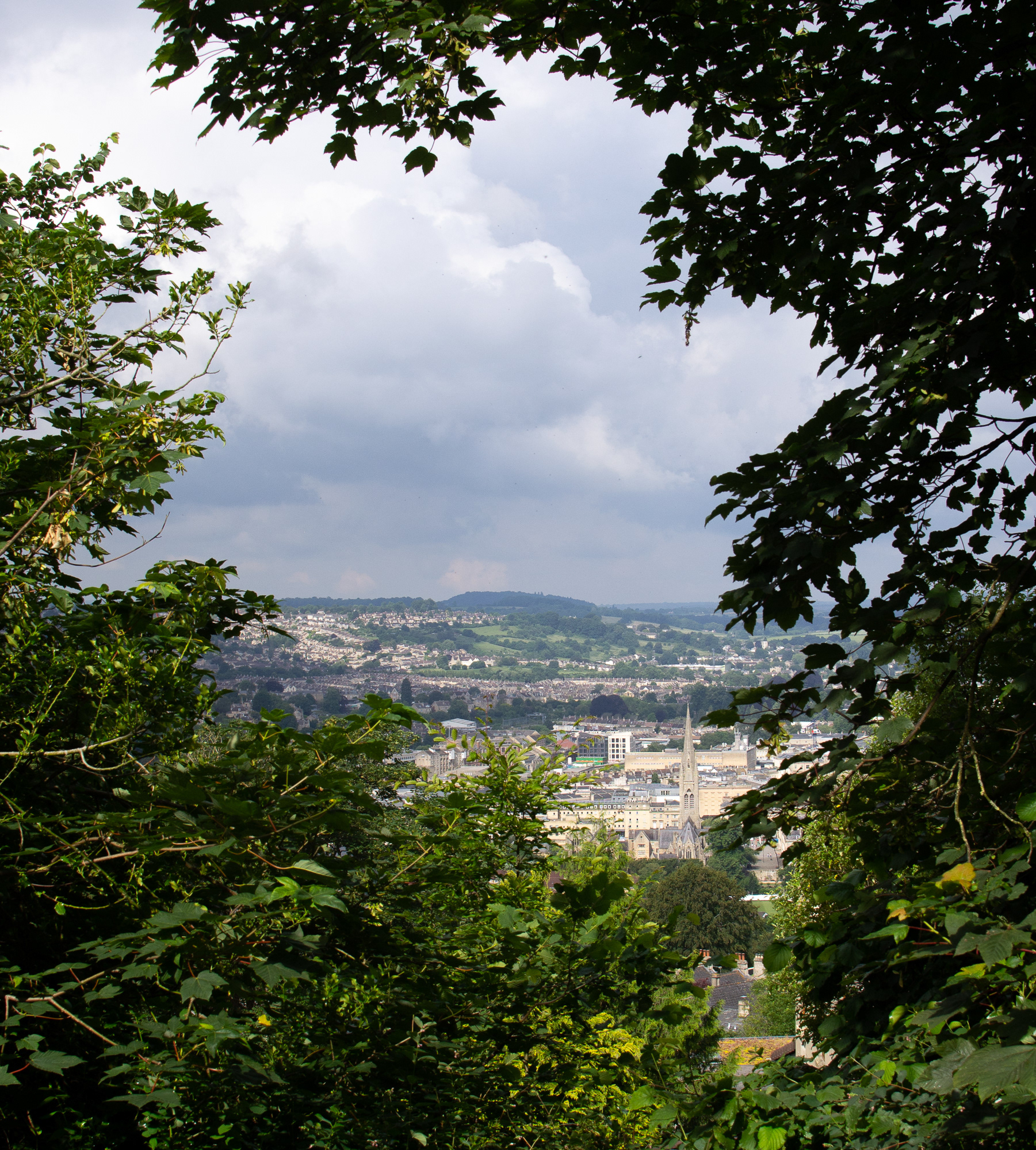 177/365 Bath from up the hill.