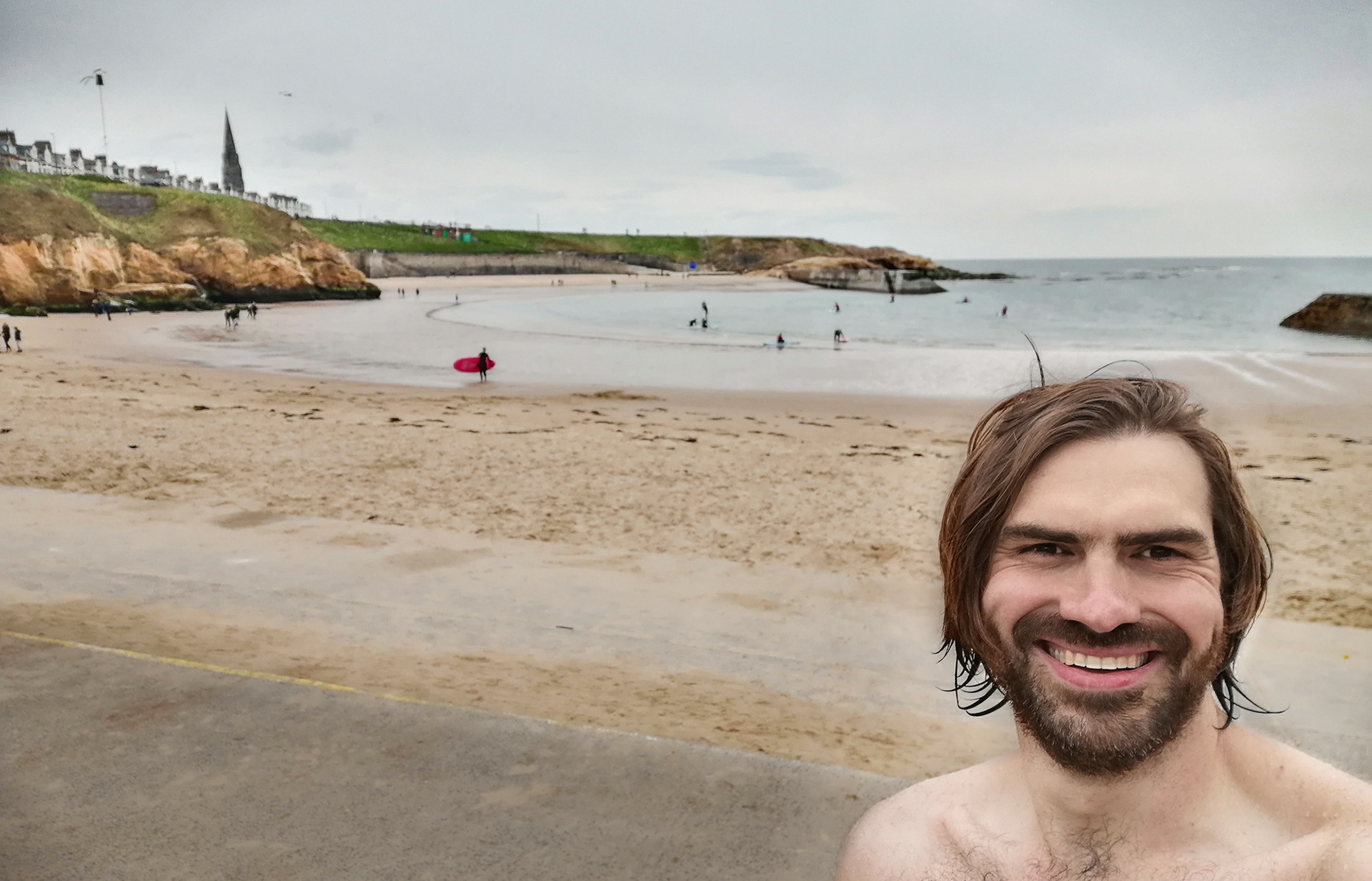 123/365 North sea swim. Refreshing!
