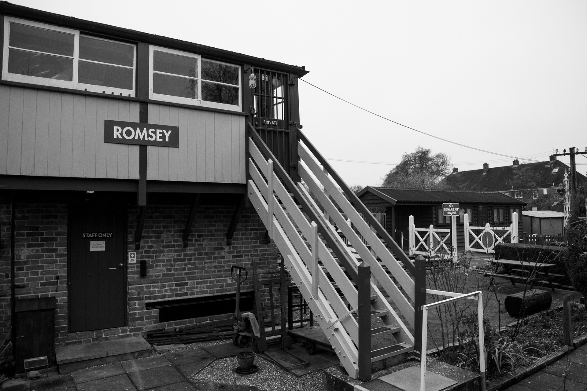 32/365 The Romsey Signal Box.