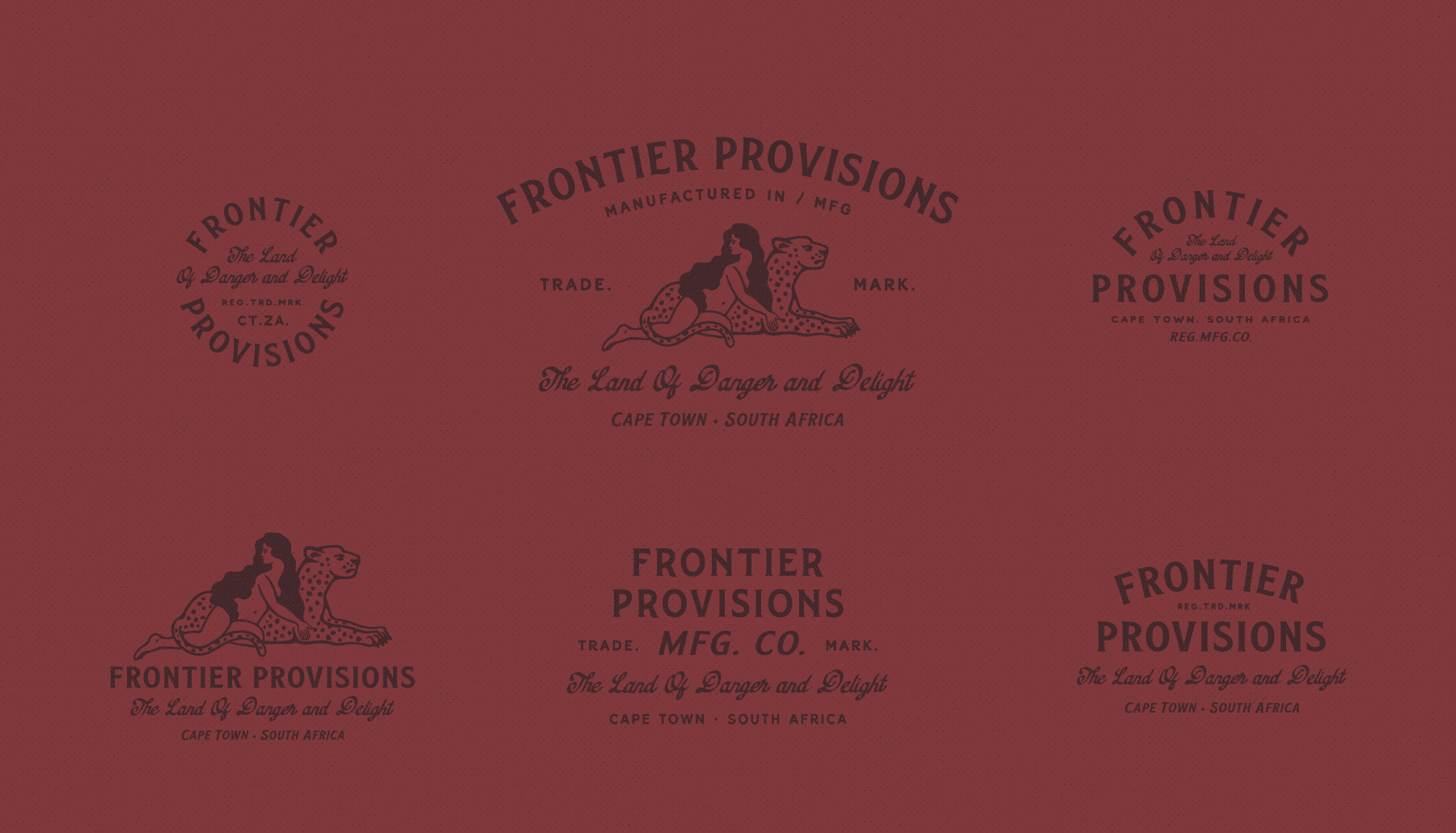 Branding, Hugh Fletcher Cox Design, Cape Town, Graphic design, packaging design, typography, illustration, Frontier Provisions, t-shirt design