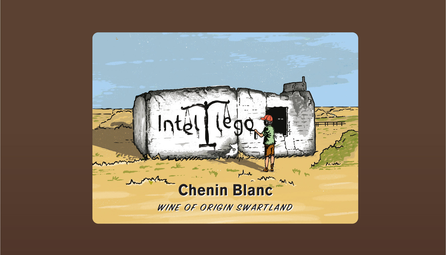 Branding, Hugh Fletcher Cox Design, Cape Town, Graphic design, packaging design, typography, illustration, wine label design, Intellego Wines, Swartland Wine