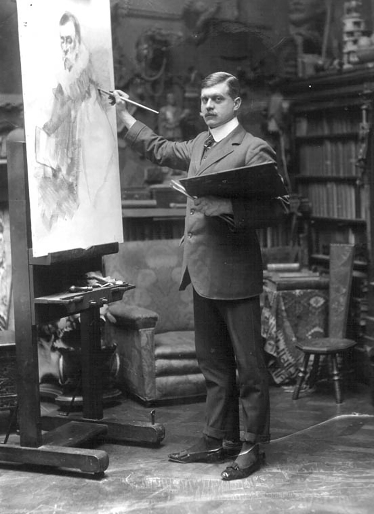 John Hassall - Poster artist and creator of the Jolly Fisherman