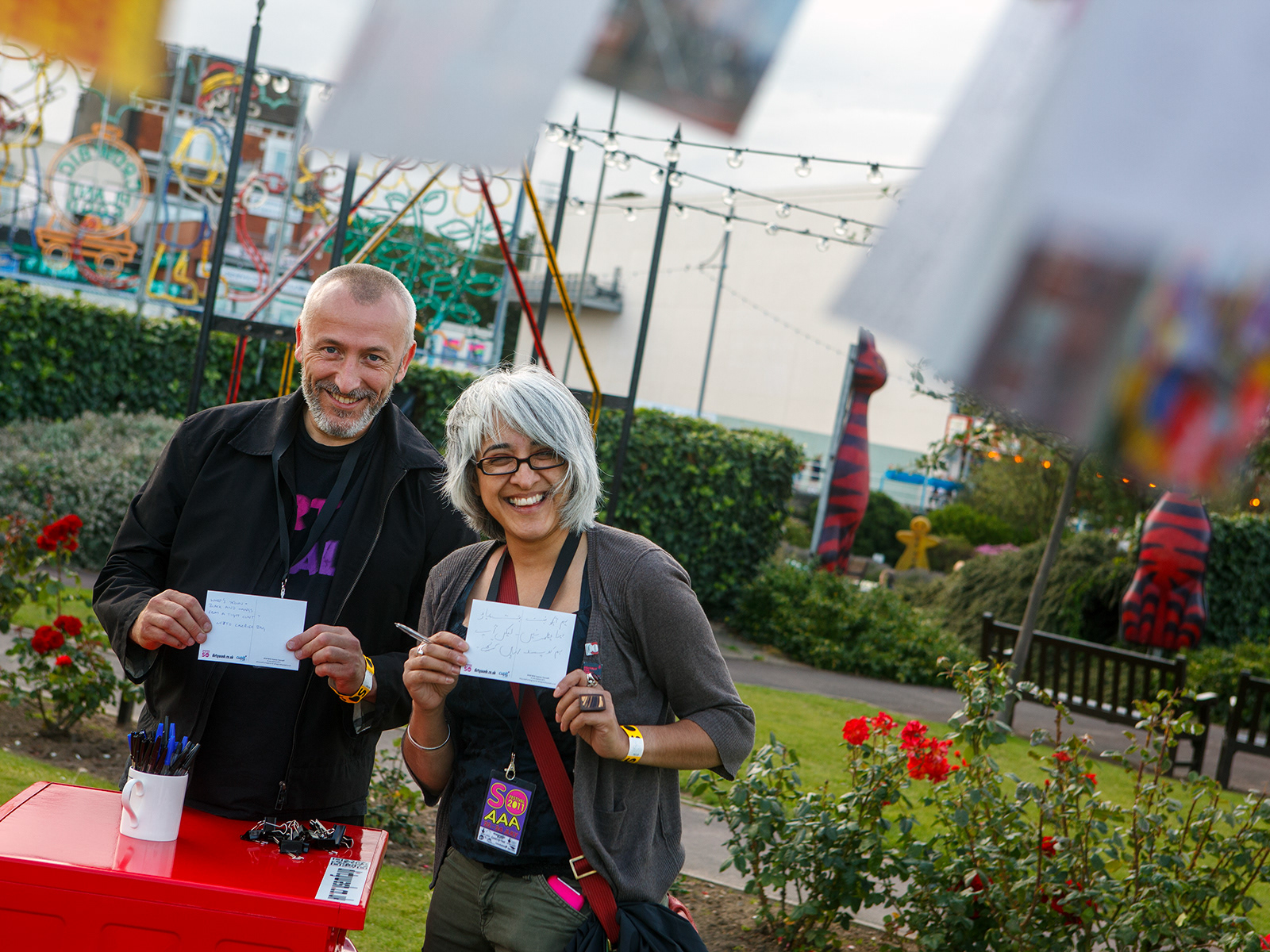 Visual artist Shanaz Gulzar @ 'Soap Box'