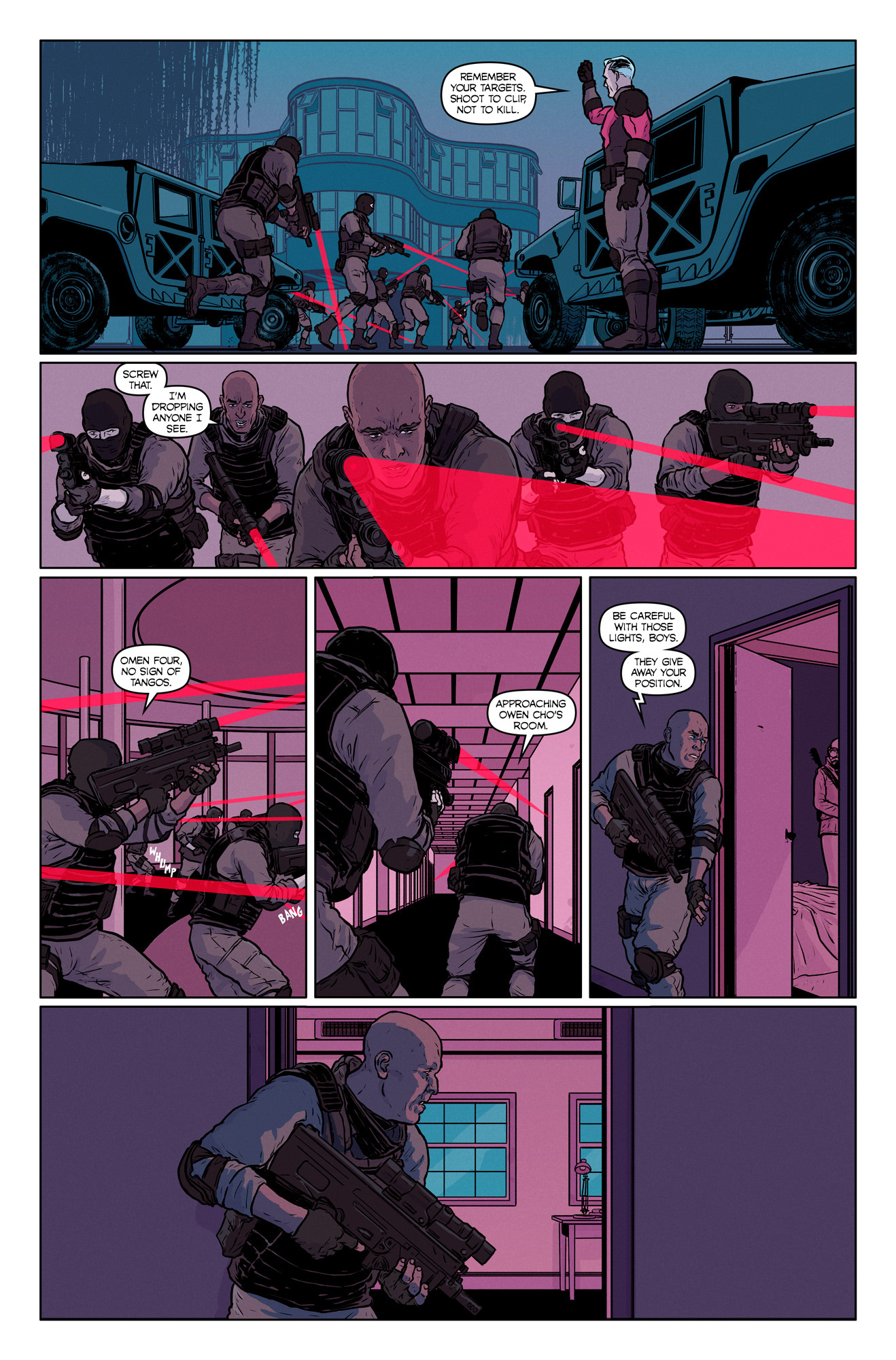 Owen's story, VALIANT COMICS