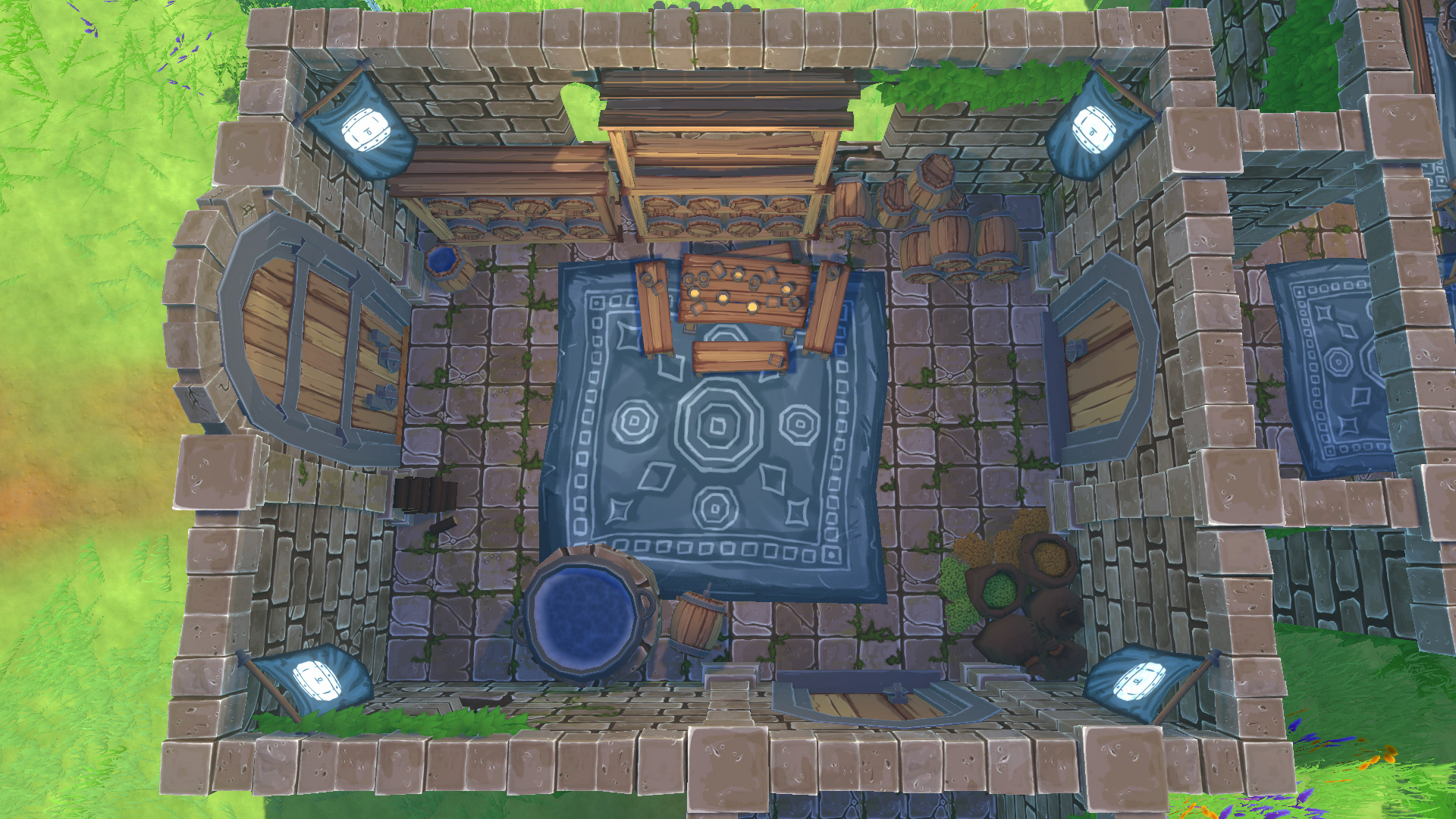 beer monk rectangle room lvl 4