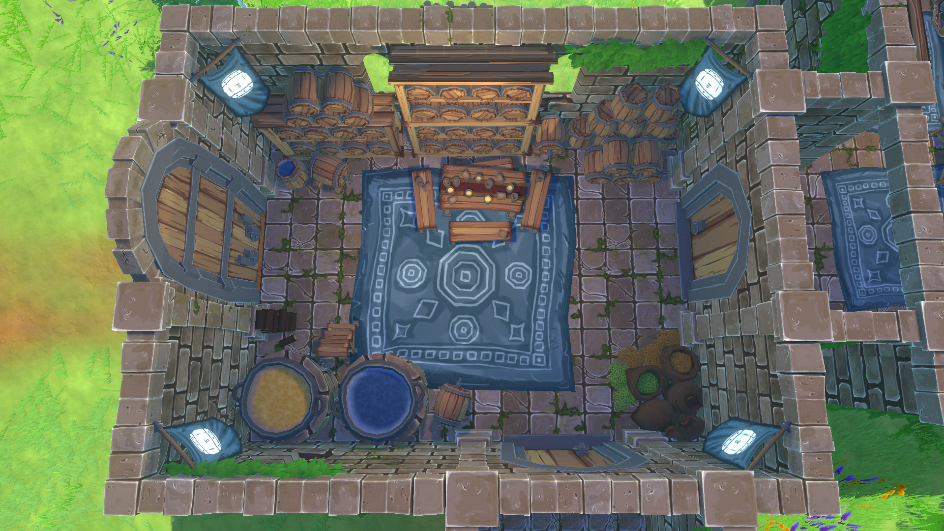 beer monk rectangle room lvl 5