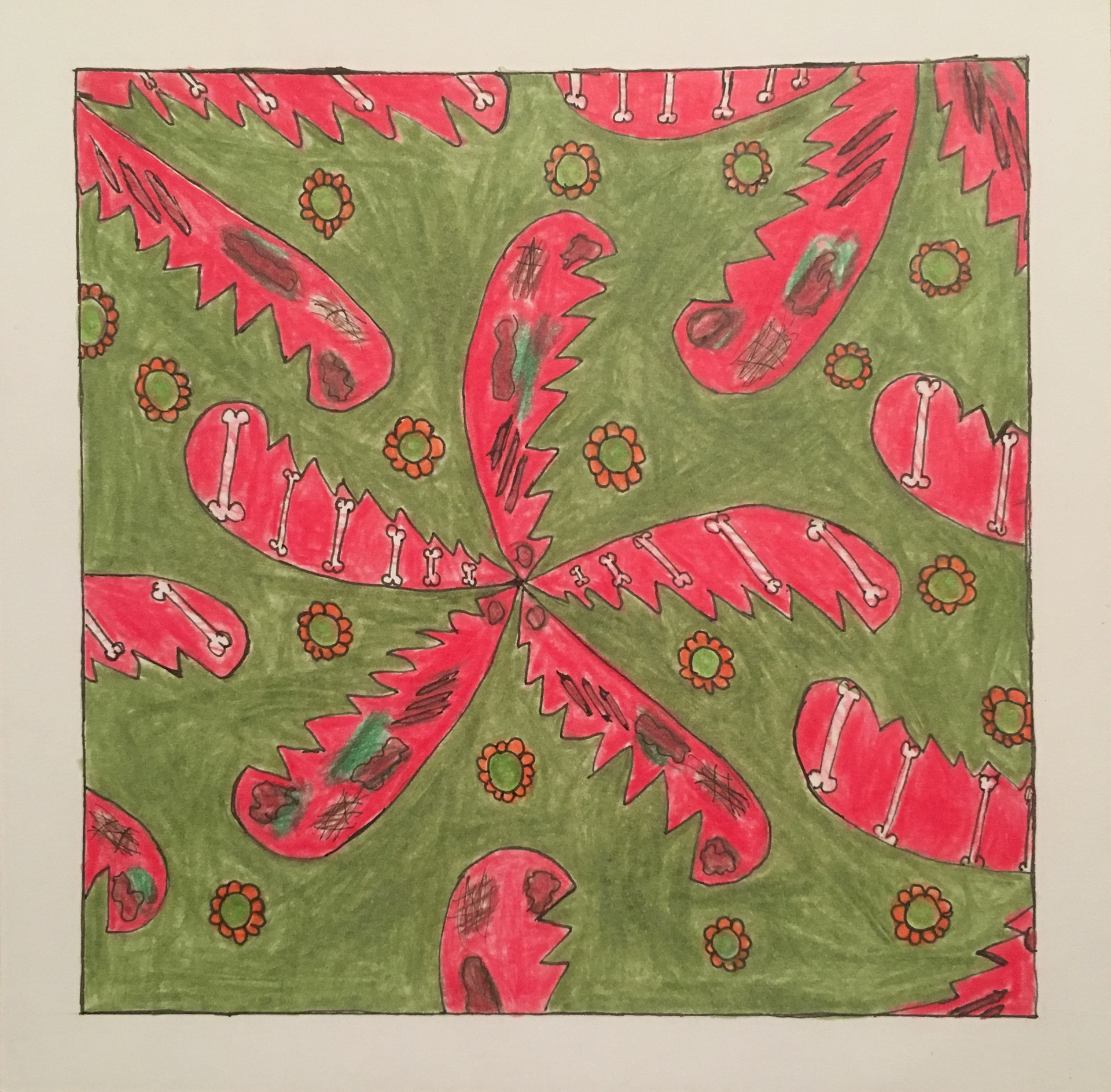 Broken/Rotting Spiral of Hearts