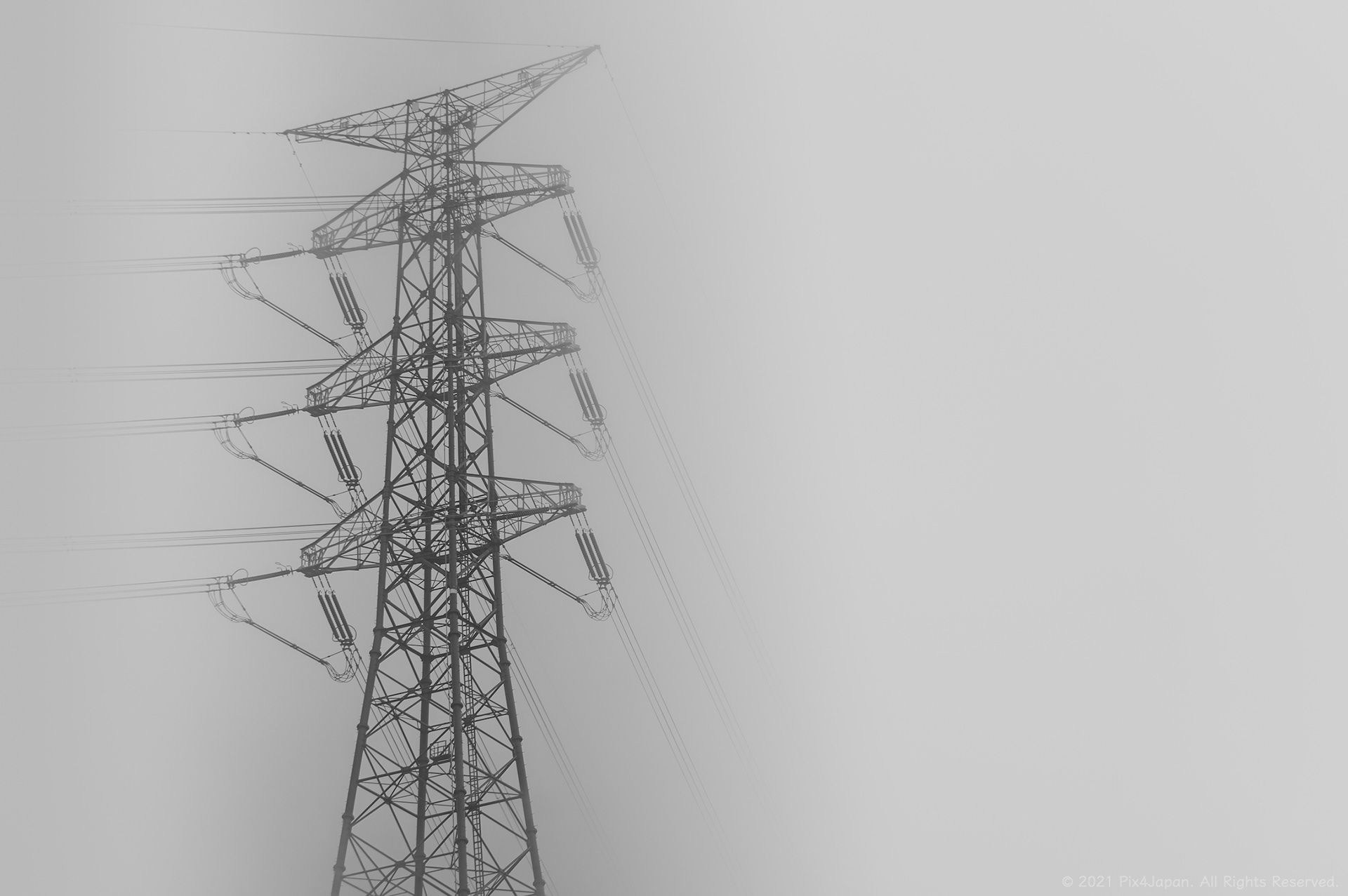 Disappearing Power Lines