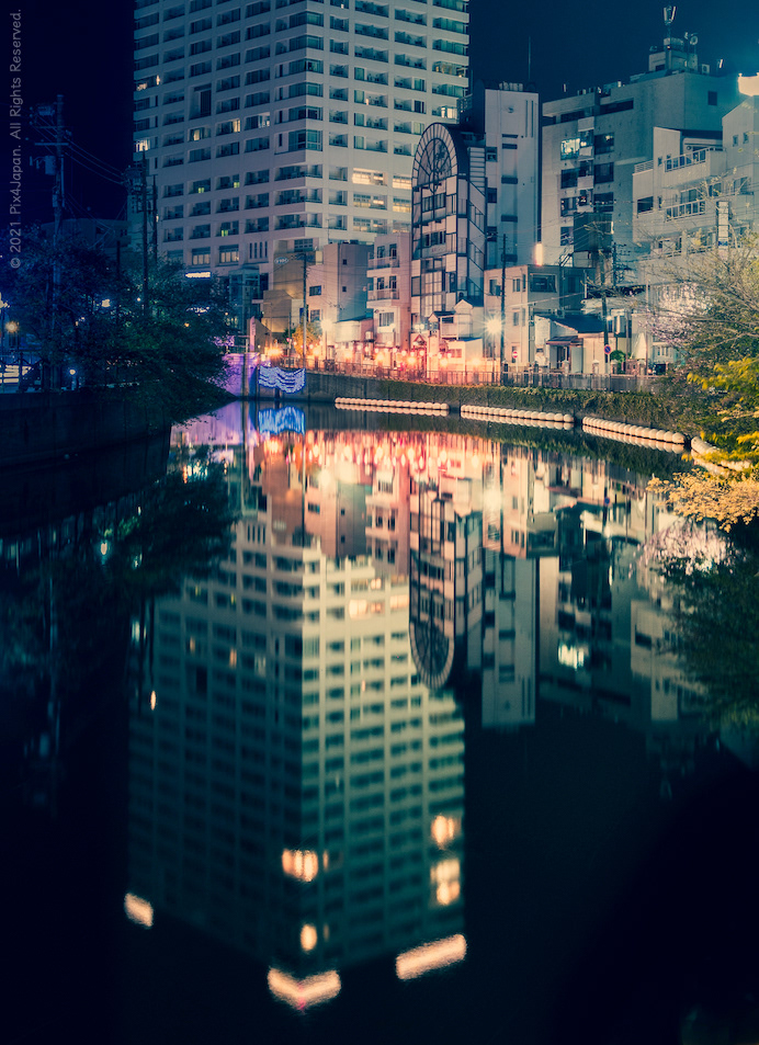 Urban River Cityscape