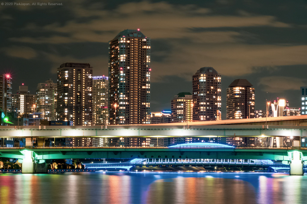 Tokyo Nightscape and Reflections
