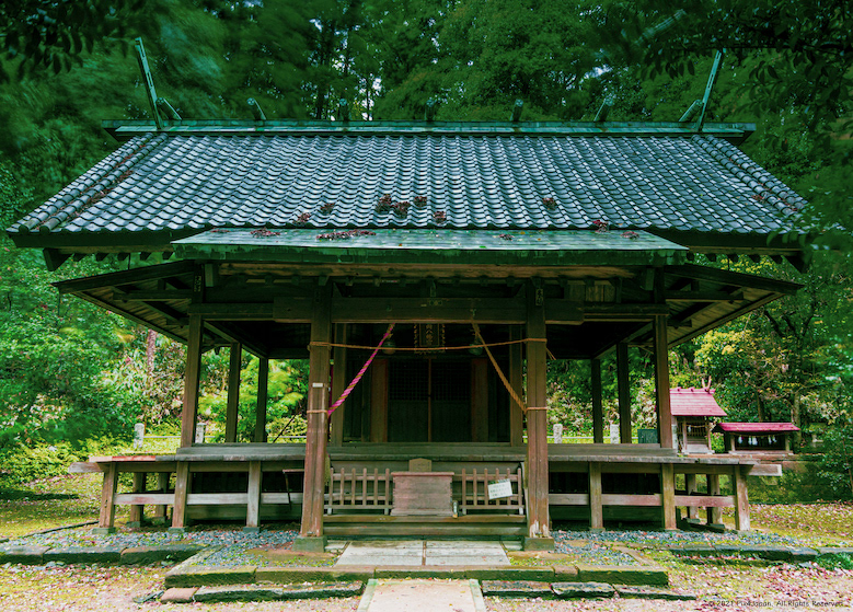 Maioka Hachimangu Shrine (Front)