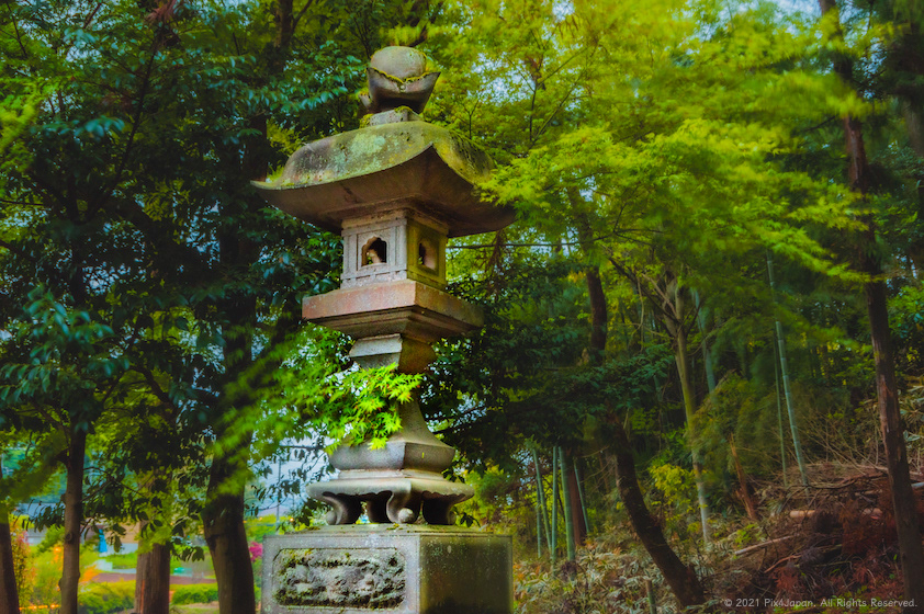Stone Lantern at Local Shinto Shrine