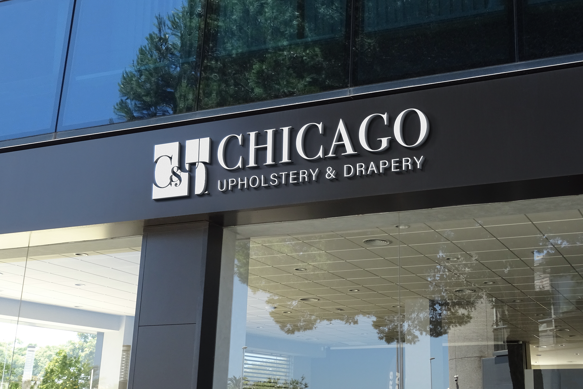 Chicago Upholstery & Design Logo | Signage