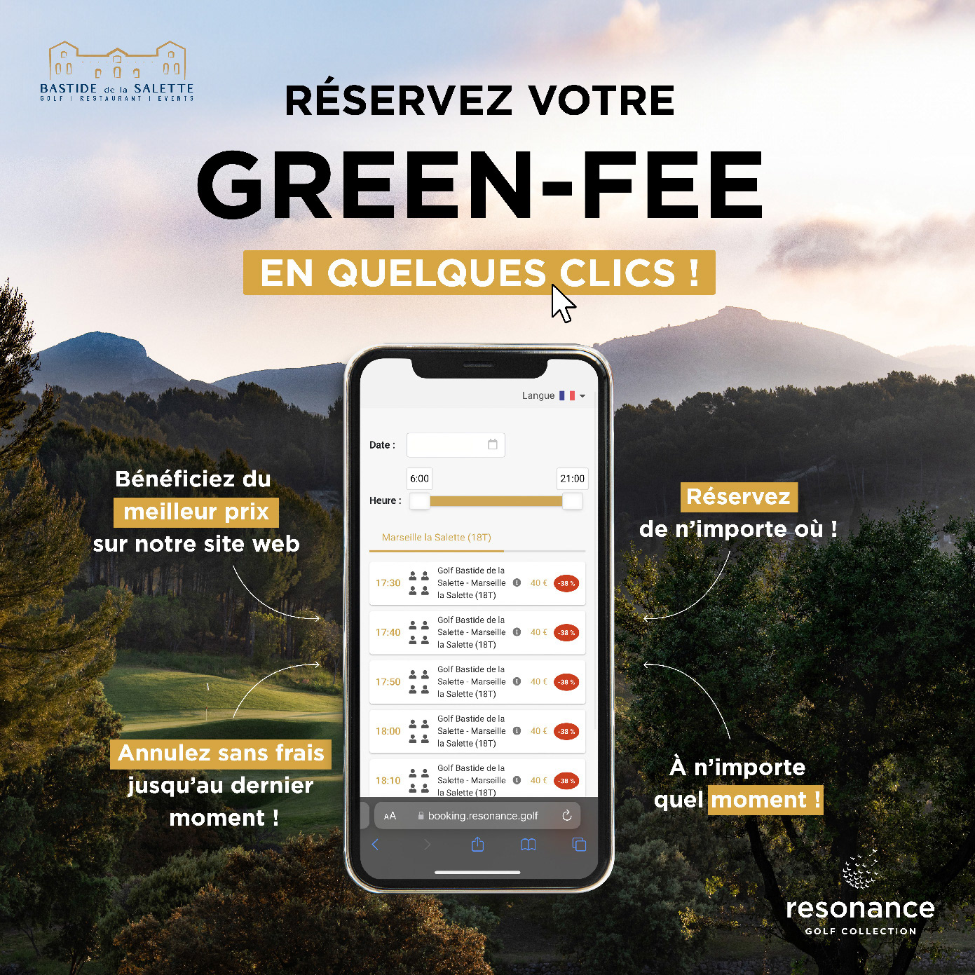 Campagne Green-fee 2024