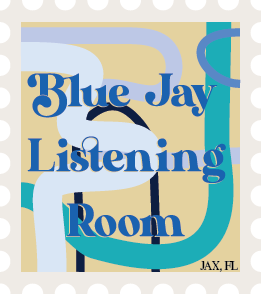 Blue Jay Listening Room Stamp