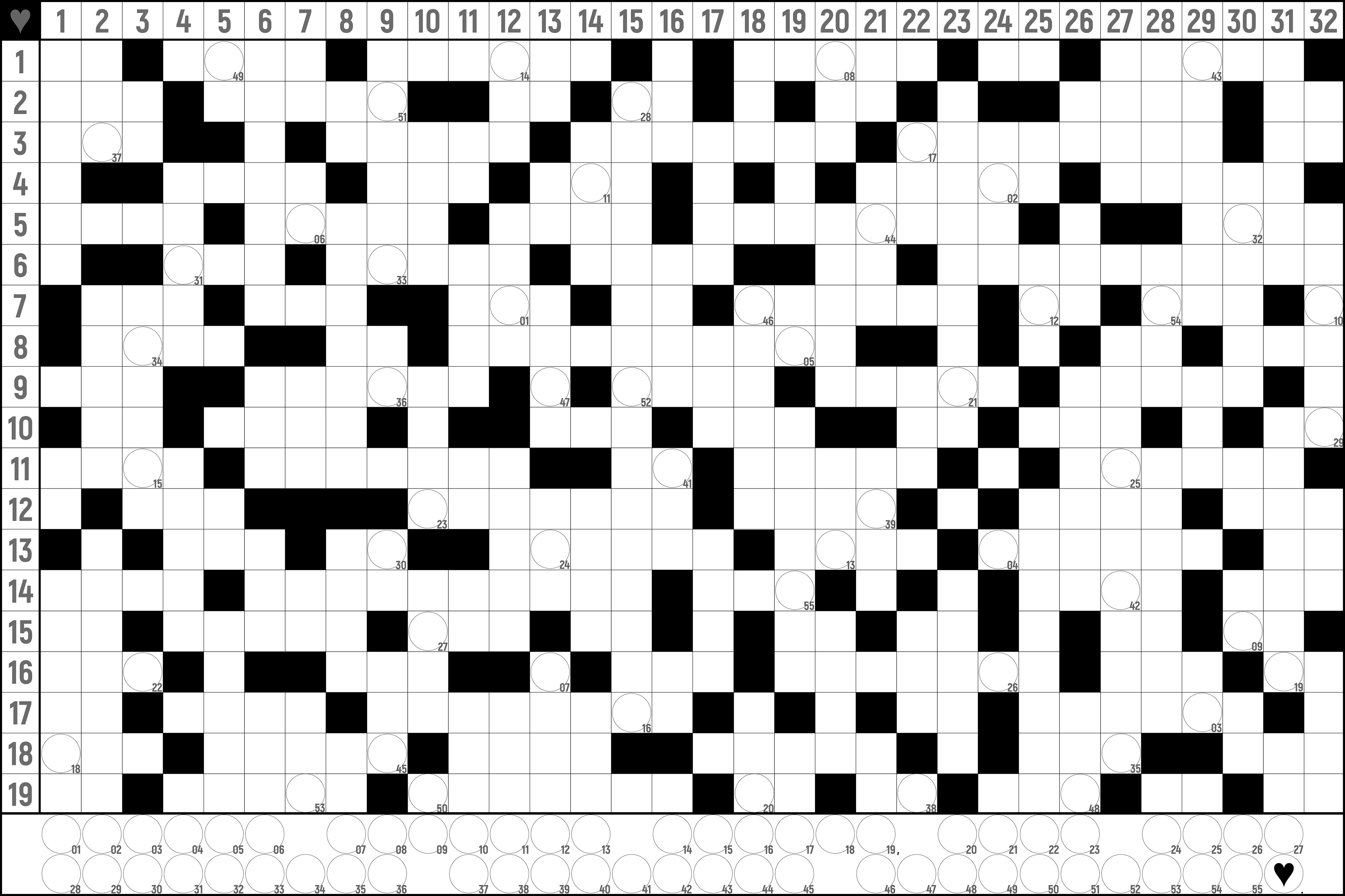 Bulmaca Tasarımı / Crossword Design