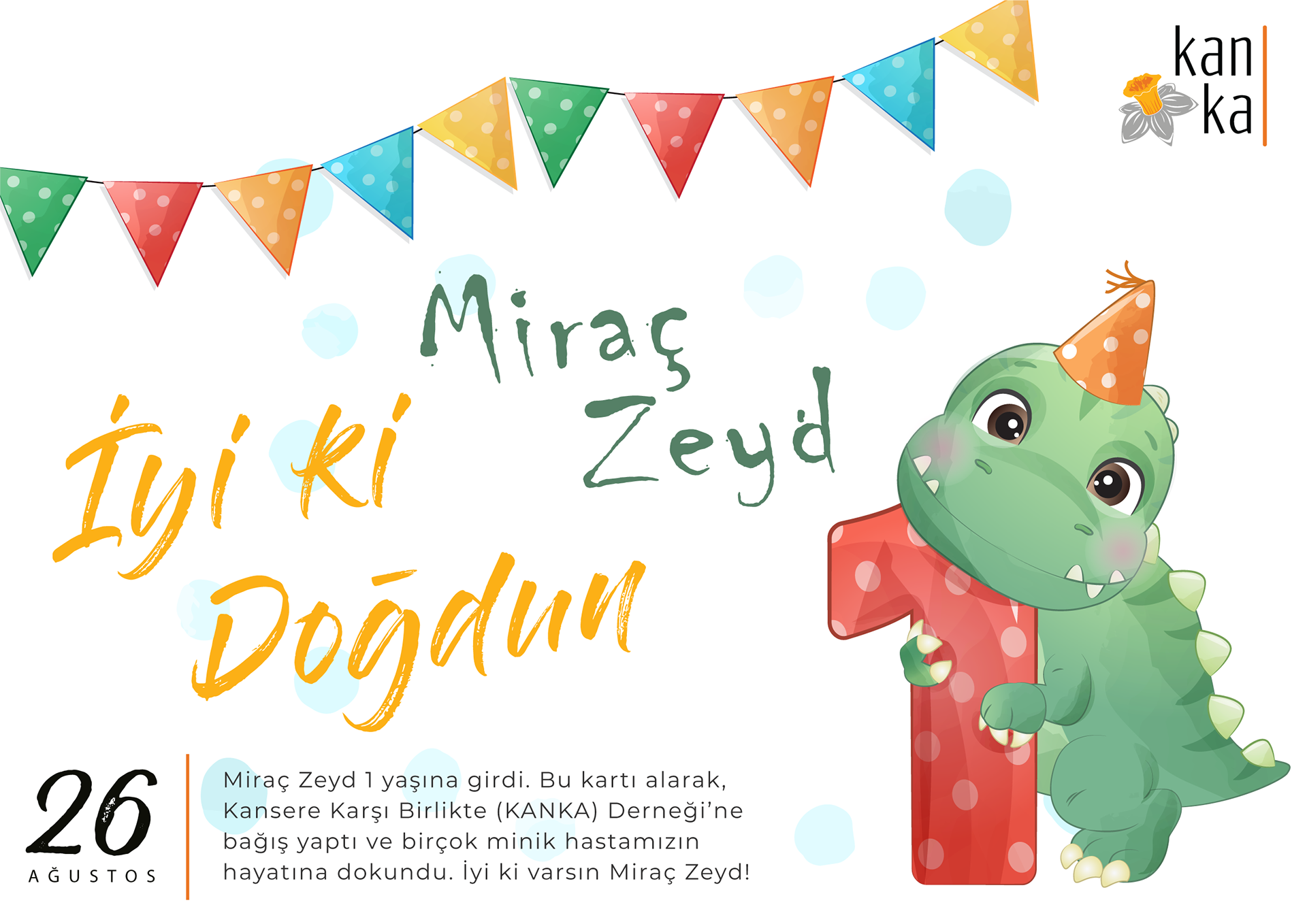 Doğum Günü Kartı / Birthday Card
