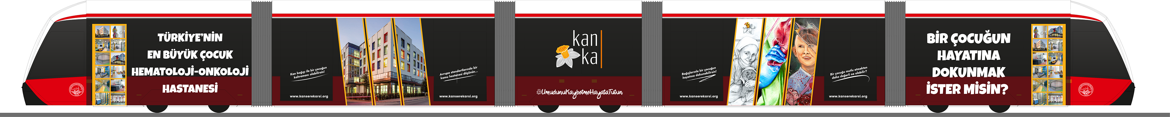 Tramvay Giydirme / Tram Advertising Wrap