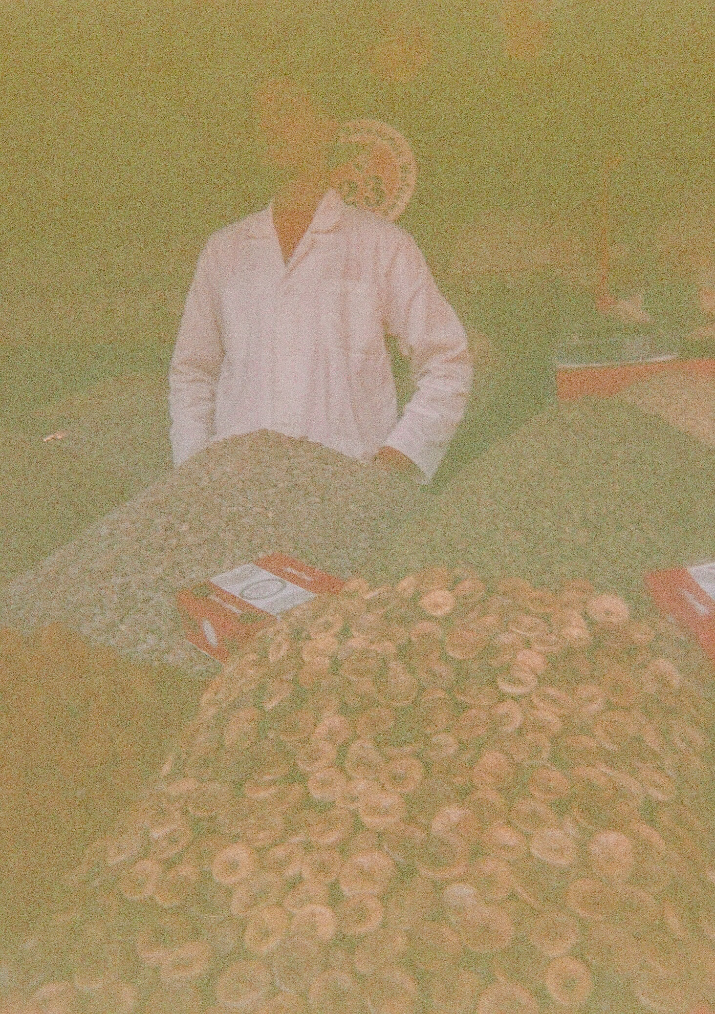 Merchant in the souk, close-up
