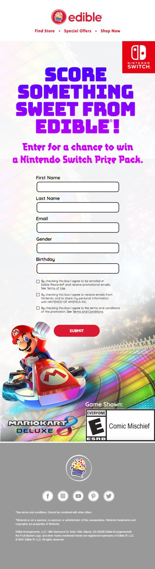 Mobile Landing Page