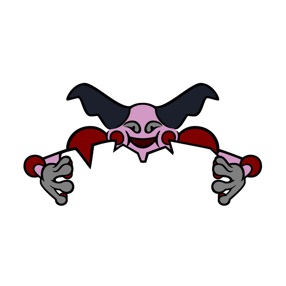 Mr.Mime Dark Shaded Layer (Refined)