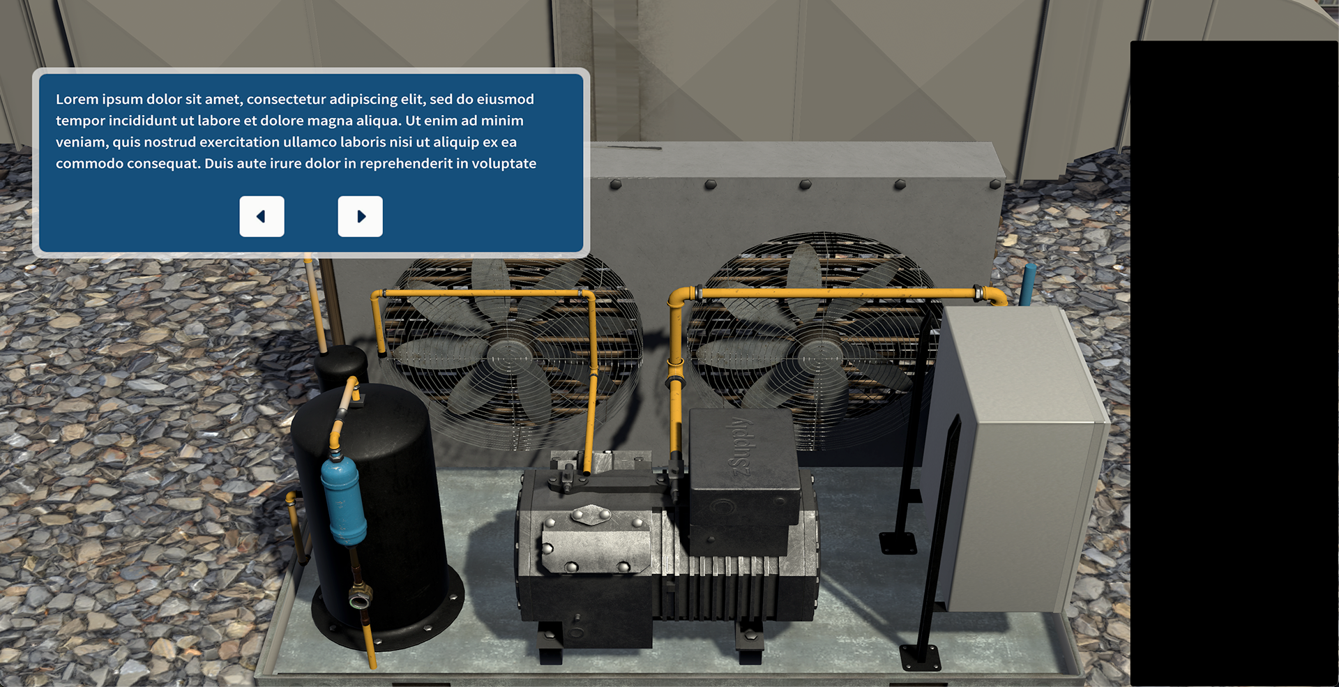 HVAC Refrigerator Repair (Closeup)