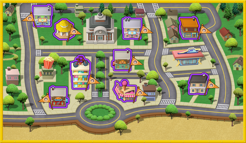 Main Menu Map