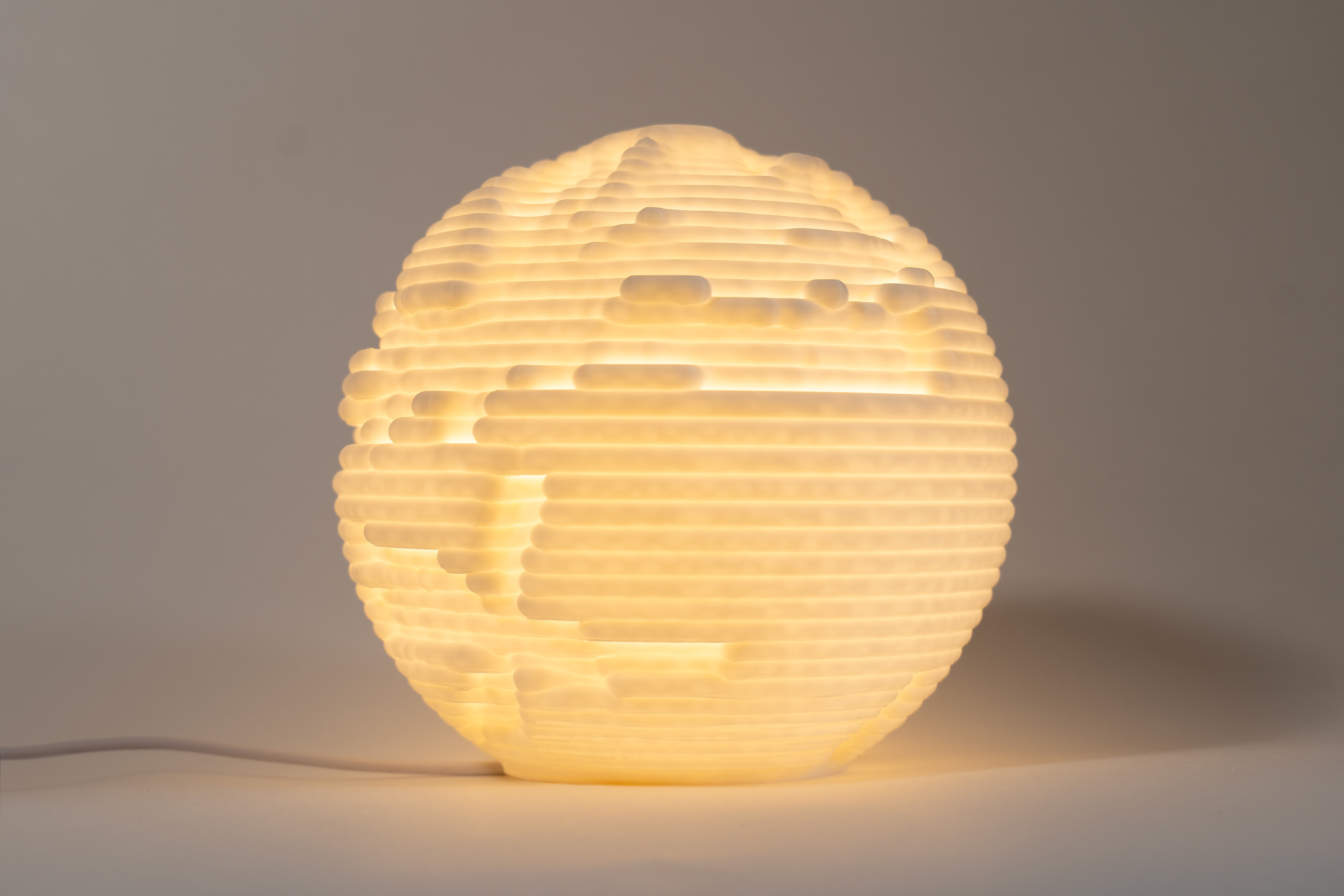 13 Erosion Sculpted Mini Lamp