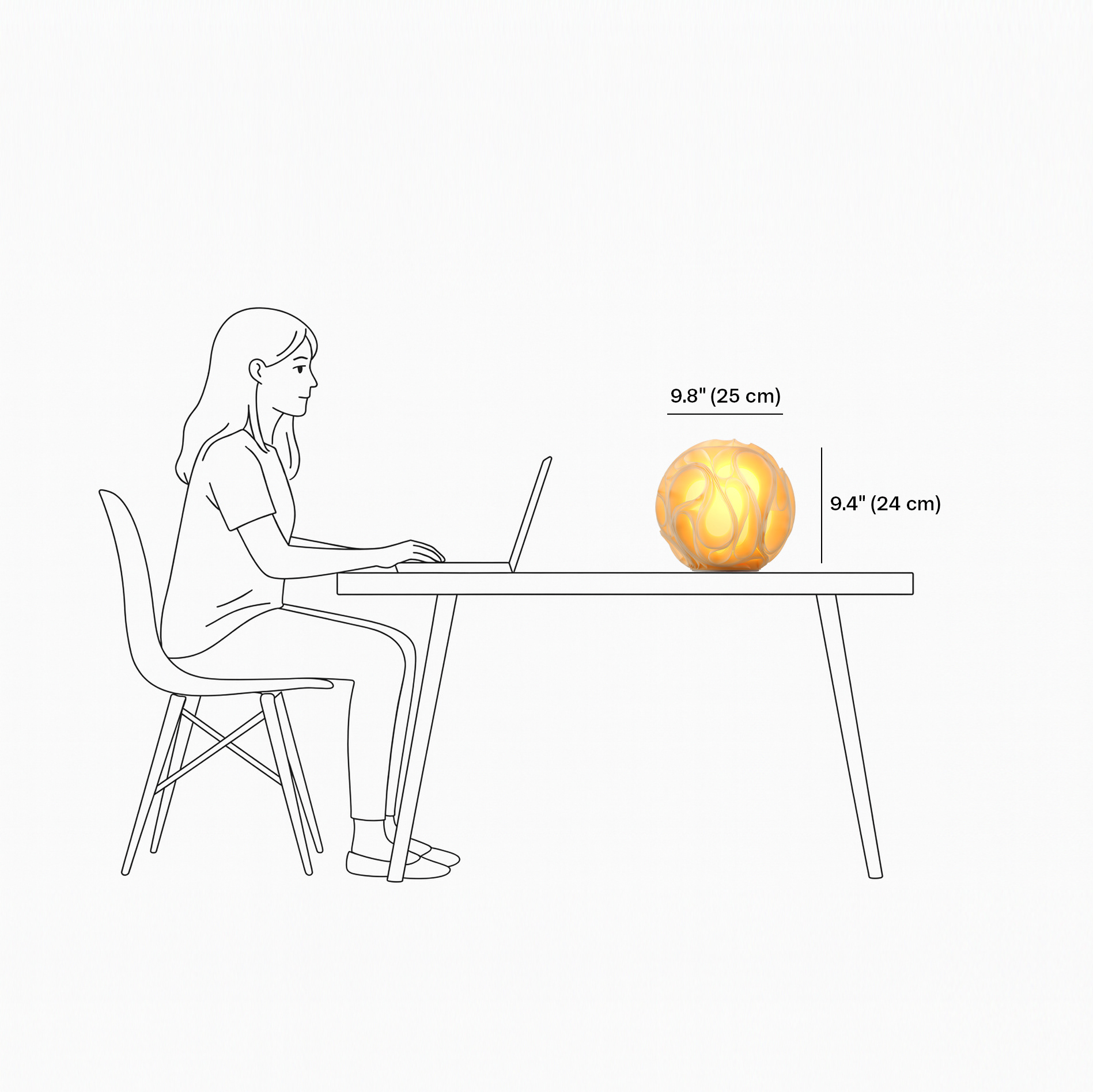 01 Gravity Sculpted Lamp