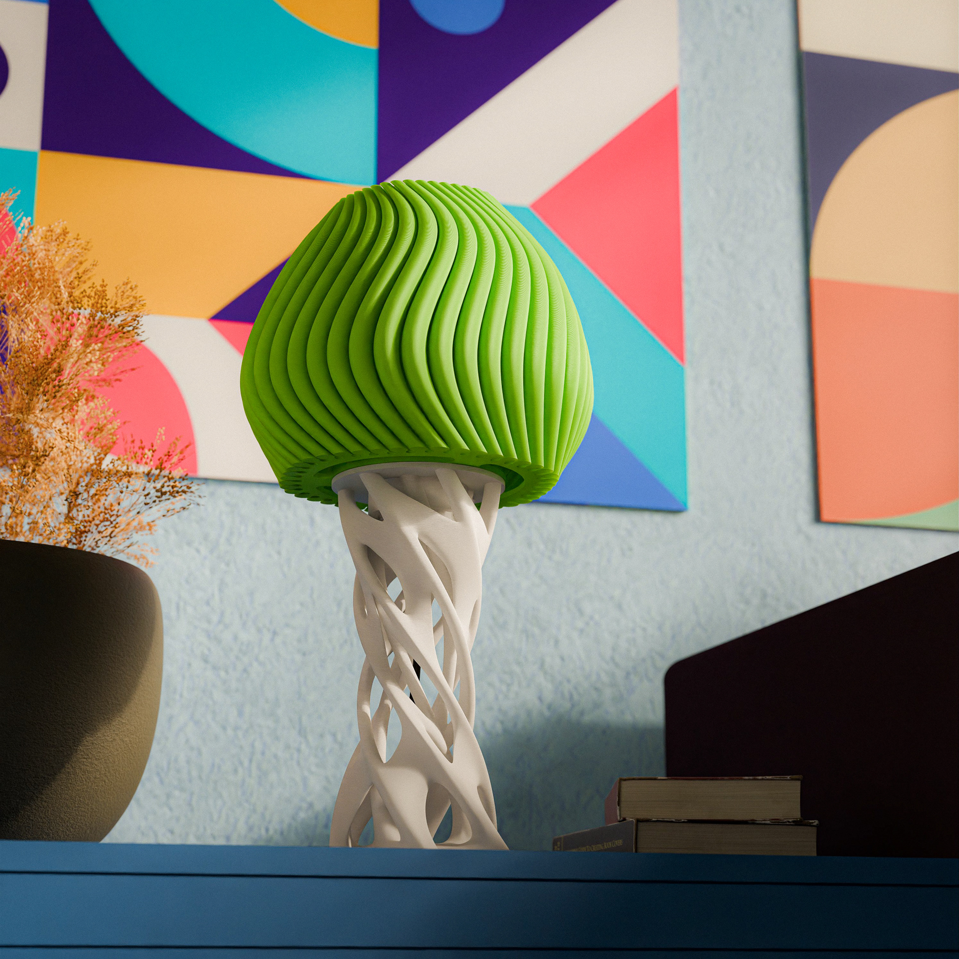 14 Enoki Lamp