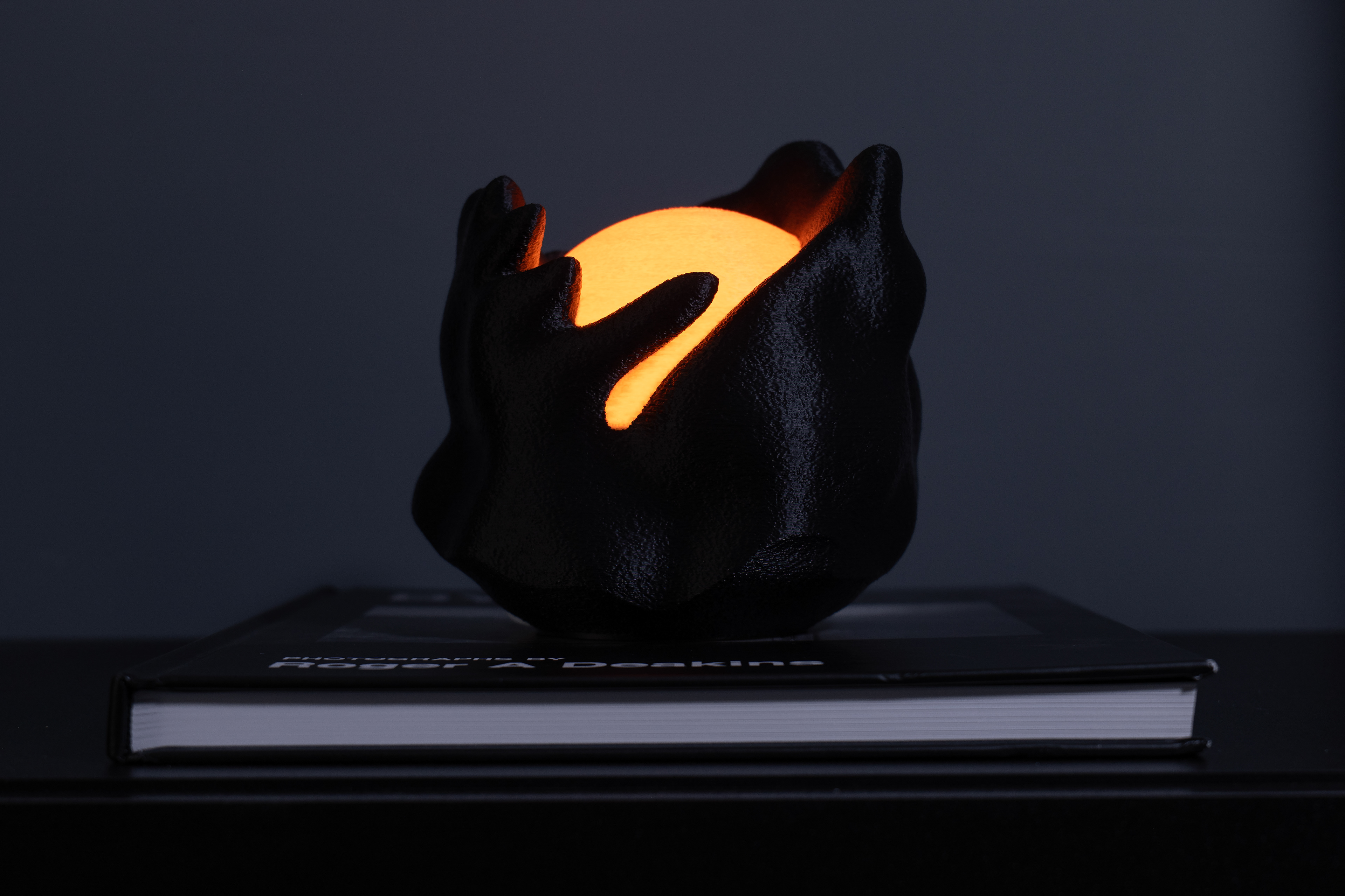 20 Magma-Sculpted Mini Lamp