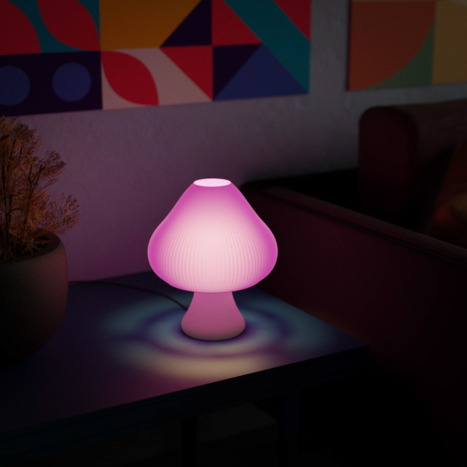 42 Groove Mushroom