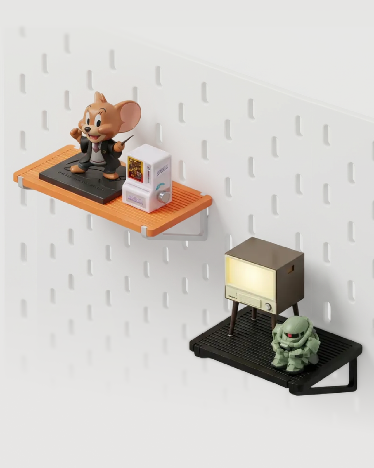 05 ikea_skadis_minimal_toy_display_shelf_snap_on_pegboard_shelf_for_mini_figures
