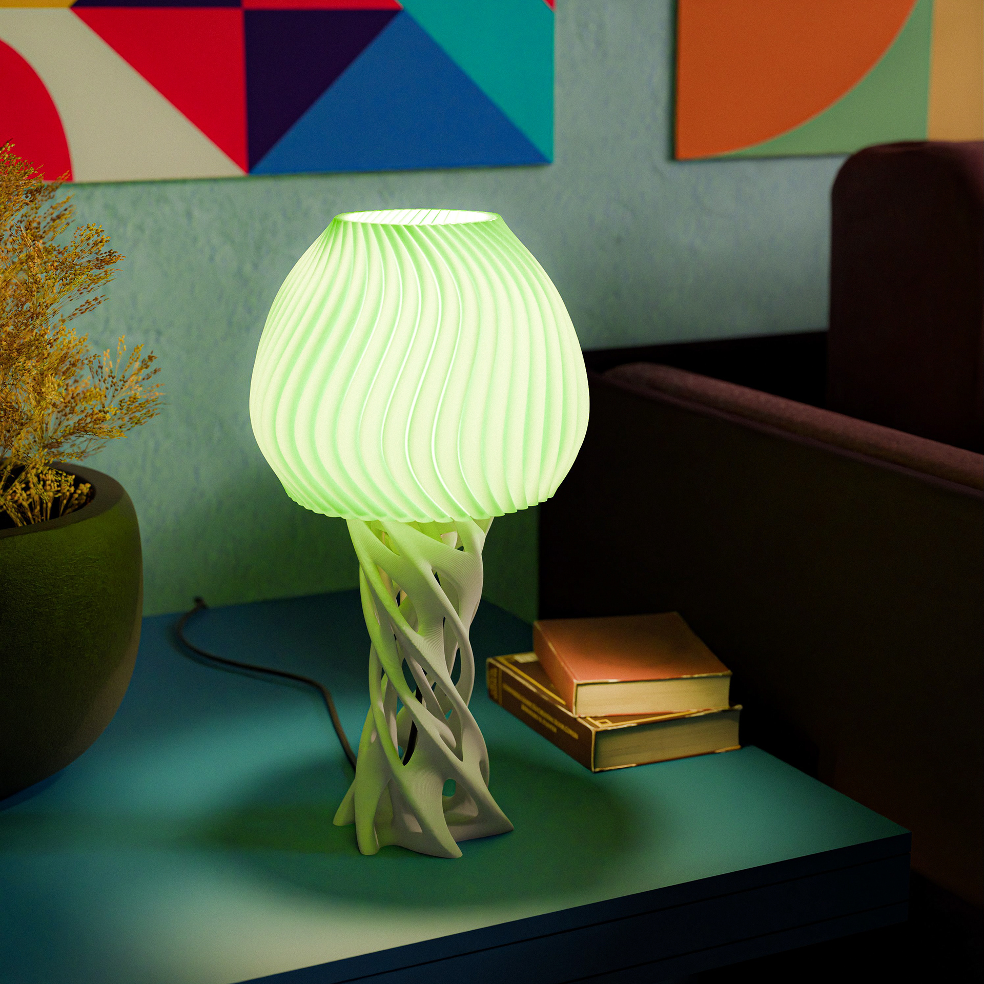 14 Enoki Lamp
