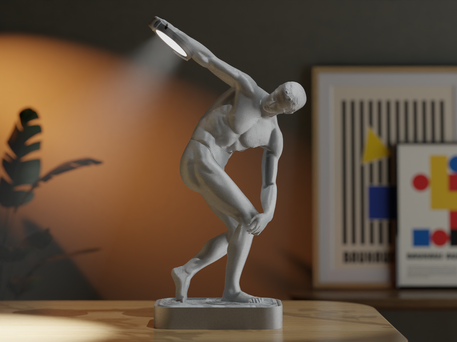 02 discobolo_modern_lamp